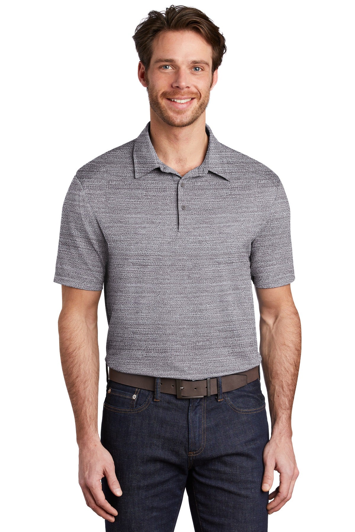 Port Authority  ® Stretch Heather Polo K583