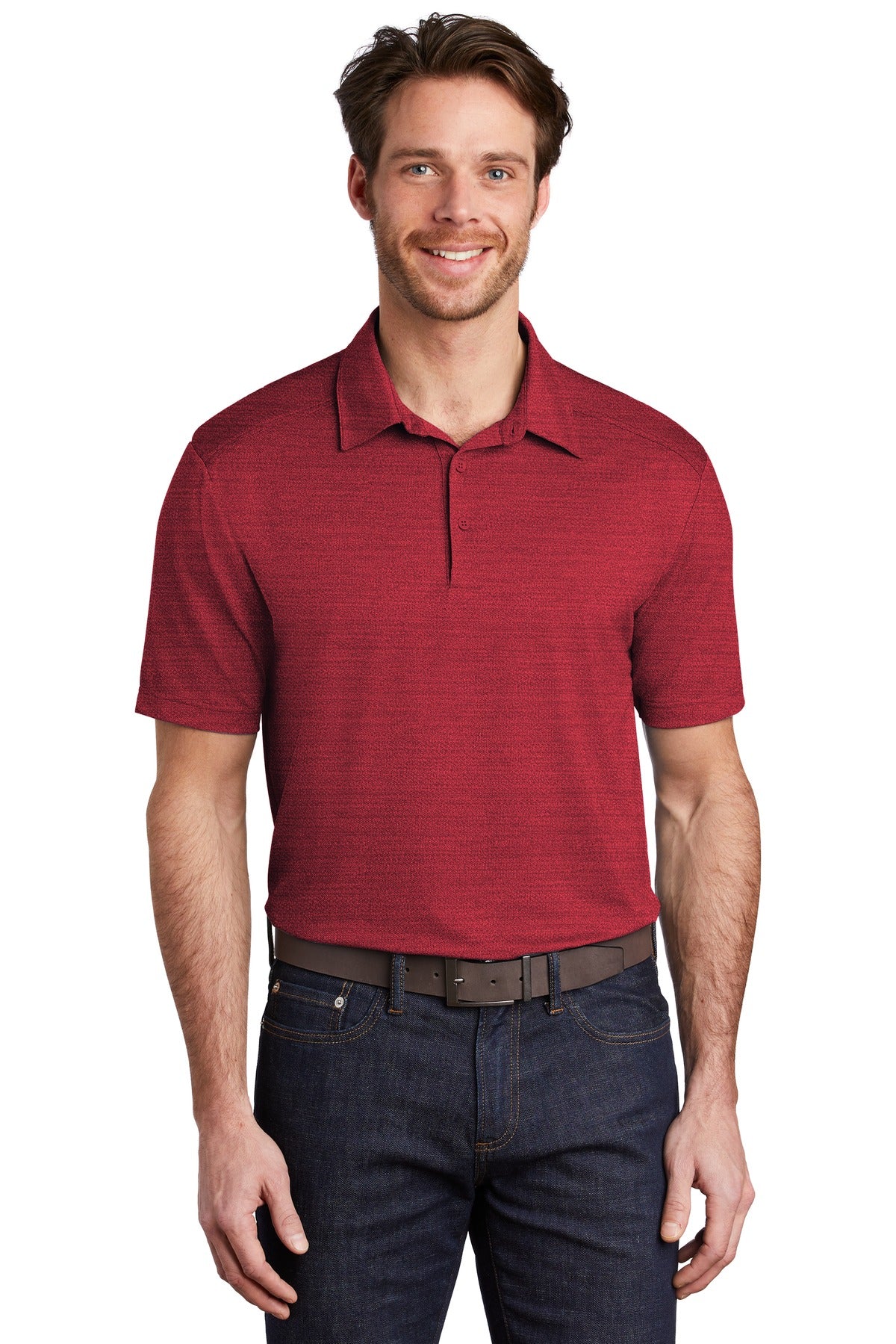 Port Authority  ® Stretch Heather Polo K583