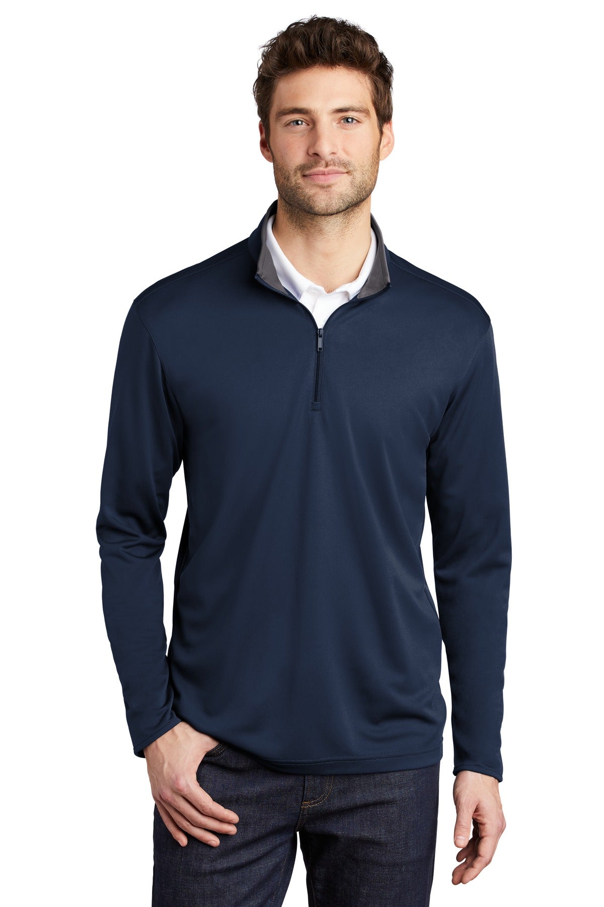 Port Authority  ® Silk Touch  „¢ Performance 1/4-Zip K584