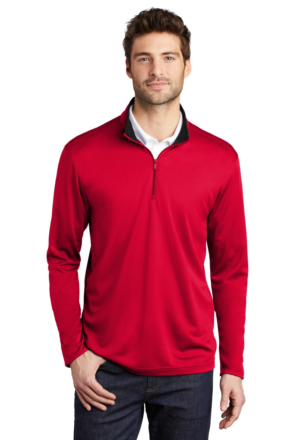 Port Authority ® Silk Touch „¢ Performance 1/4-Zip K584