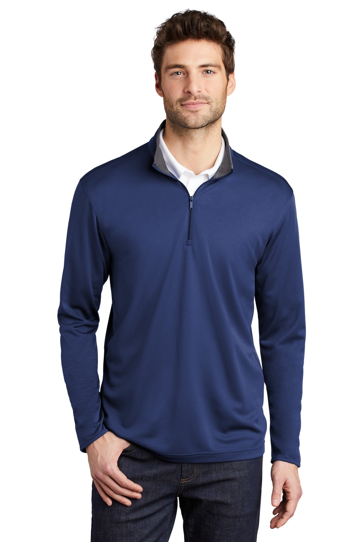 Port Authority ® Silk Touch „¢ Performance 1/4-Zip K584