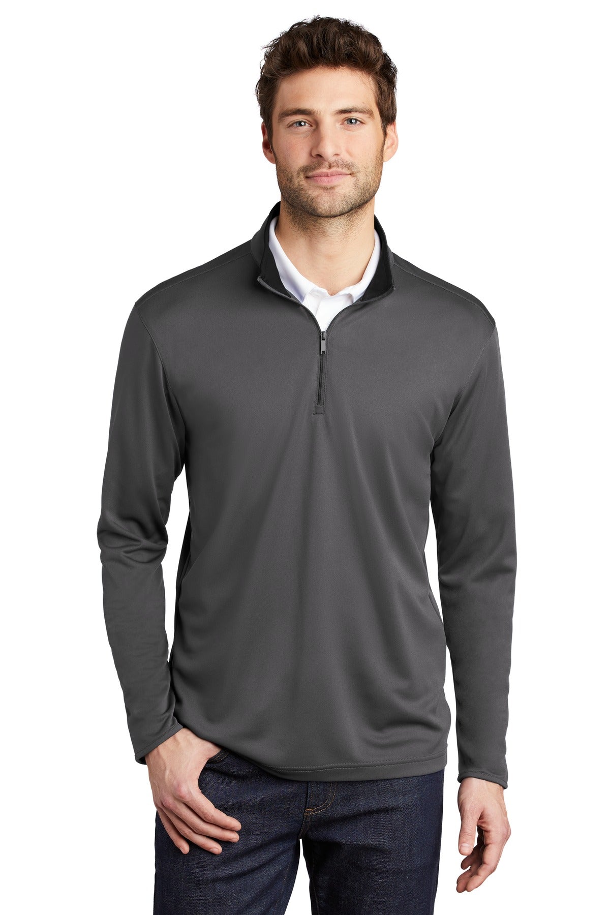 Port Authority ® Silk Touch „¢ Performance 1/4-Zip K584