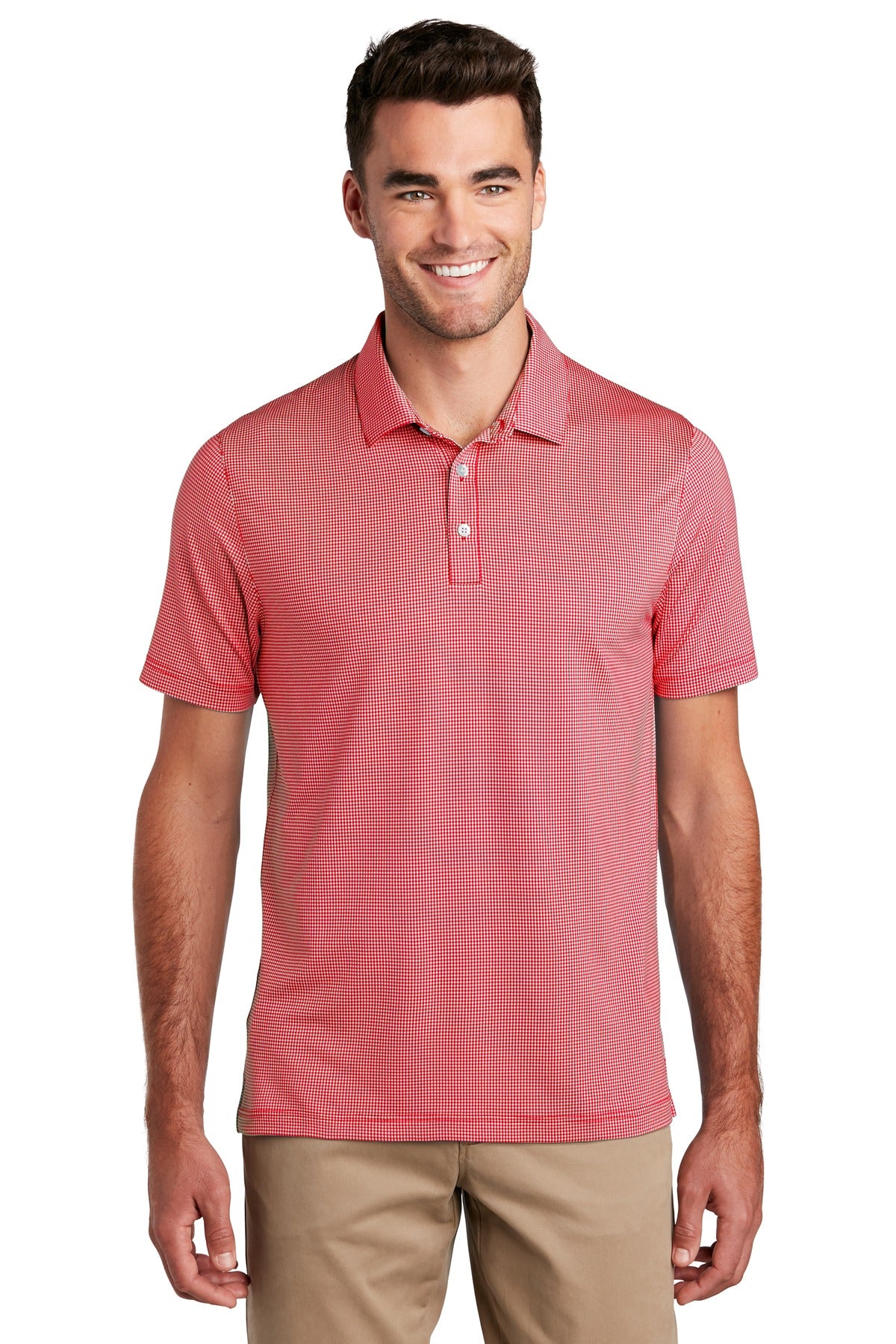 Port Authority  ® Gingham Polo K646