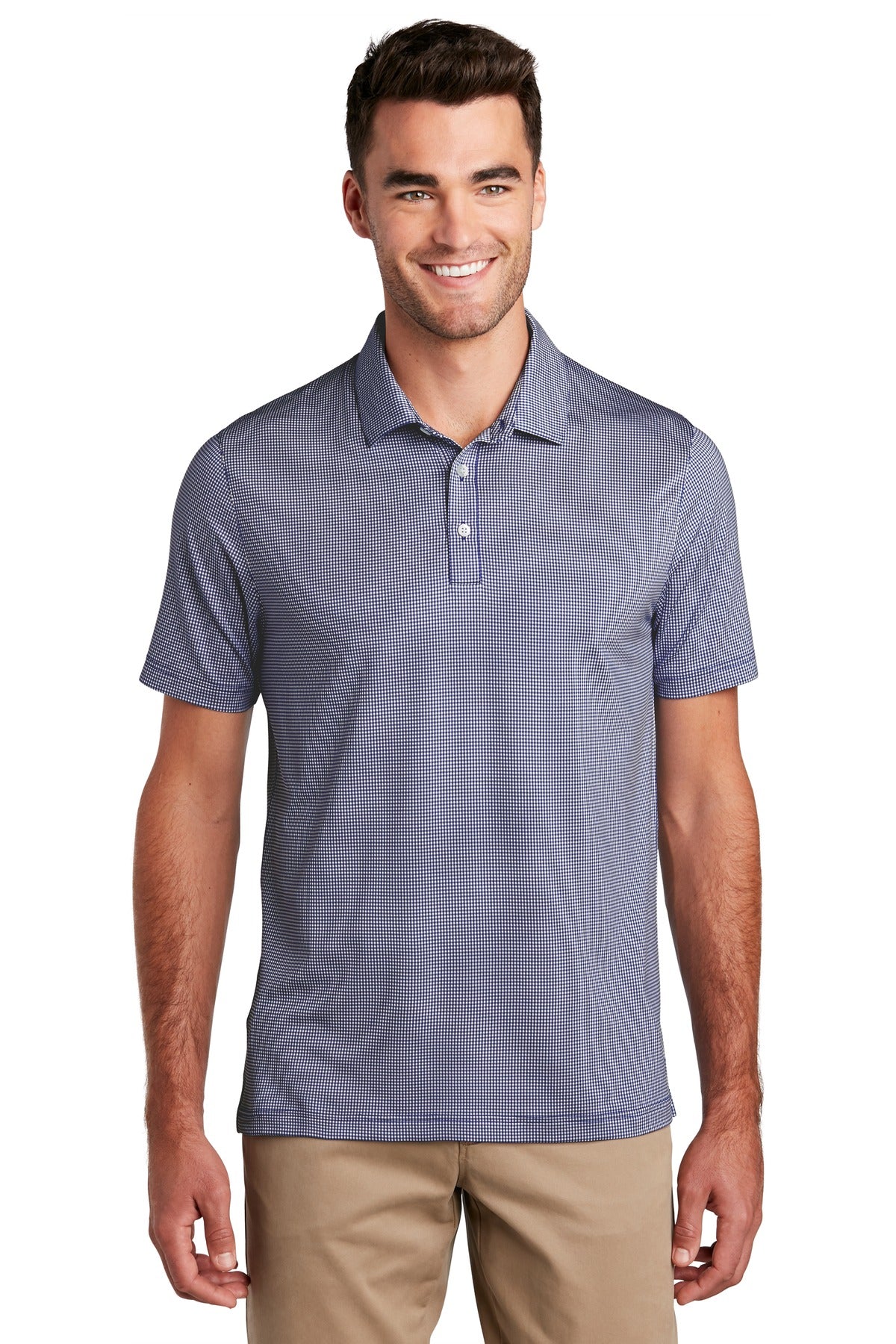 Port Authority  ® Gingham Polo K646