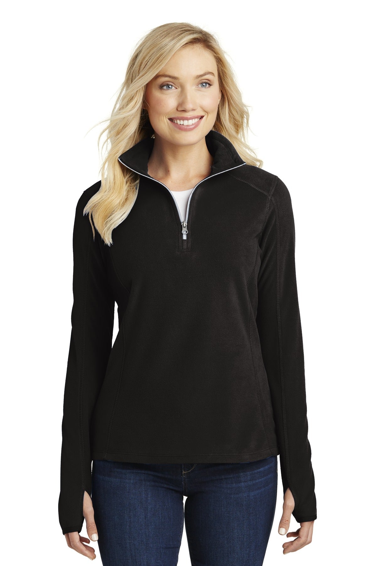 Port Authority ® Ladies Microfleece 1/2-Zip Pullover. L224