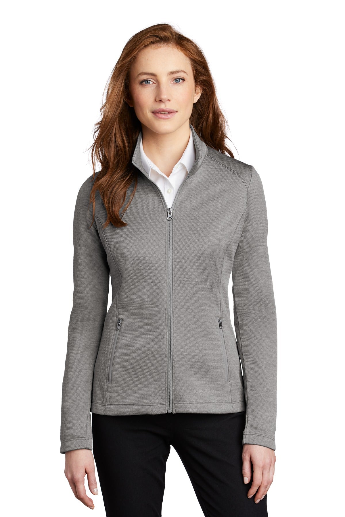 Port Authority  ® Ladies Diamond Heather Fleece Full-Zip Jacket L249