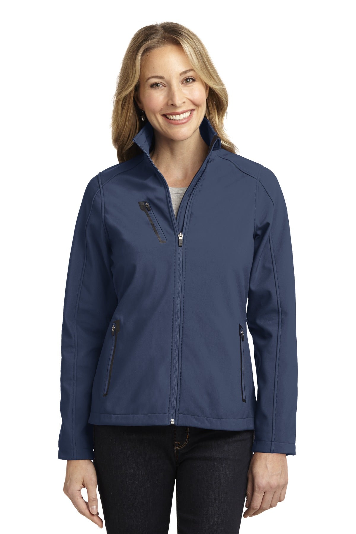 Port Authority ® Ladies Welded Soft Shell Jacket. L324