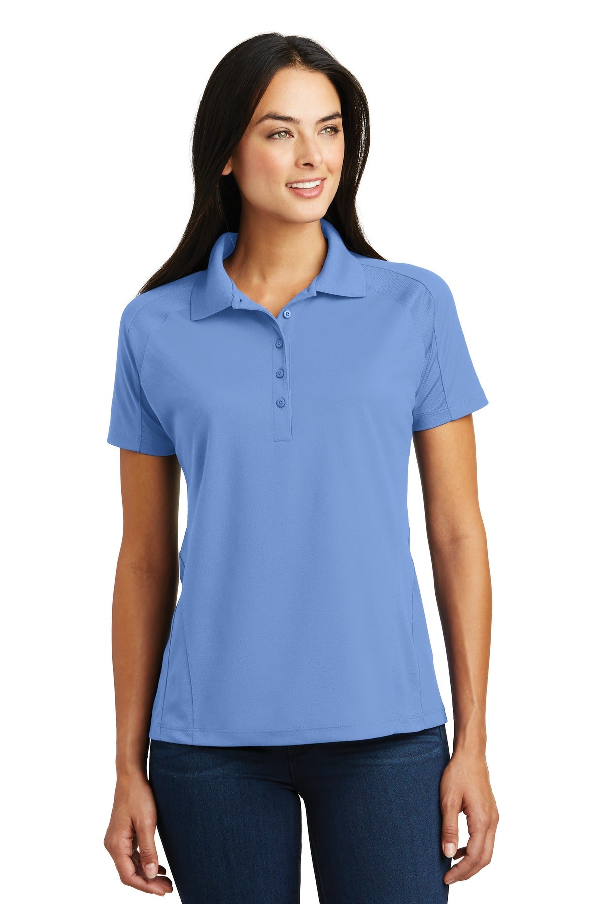 Sport-Tek ® Ladies Dri-Mesh ® Pro Polo. L474