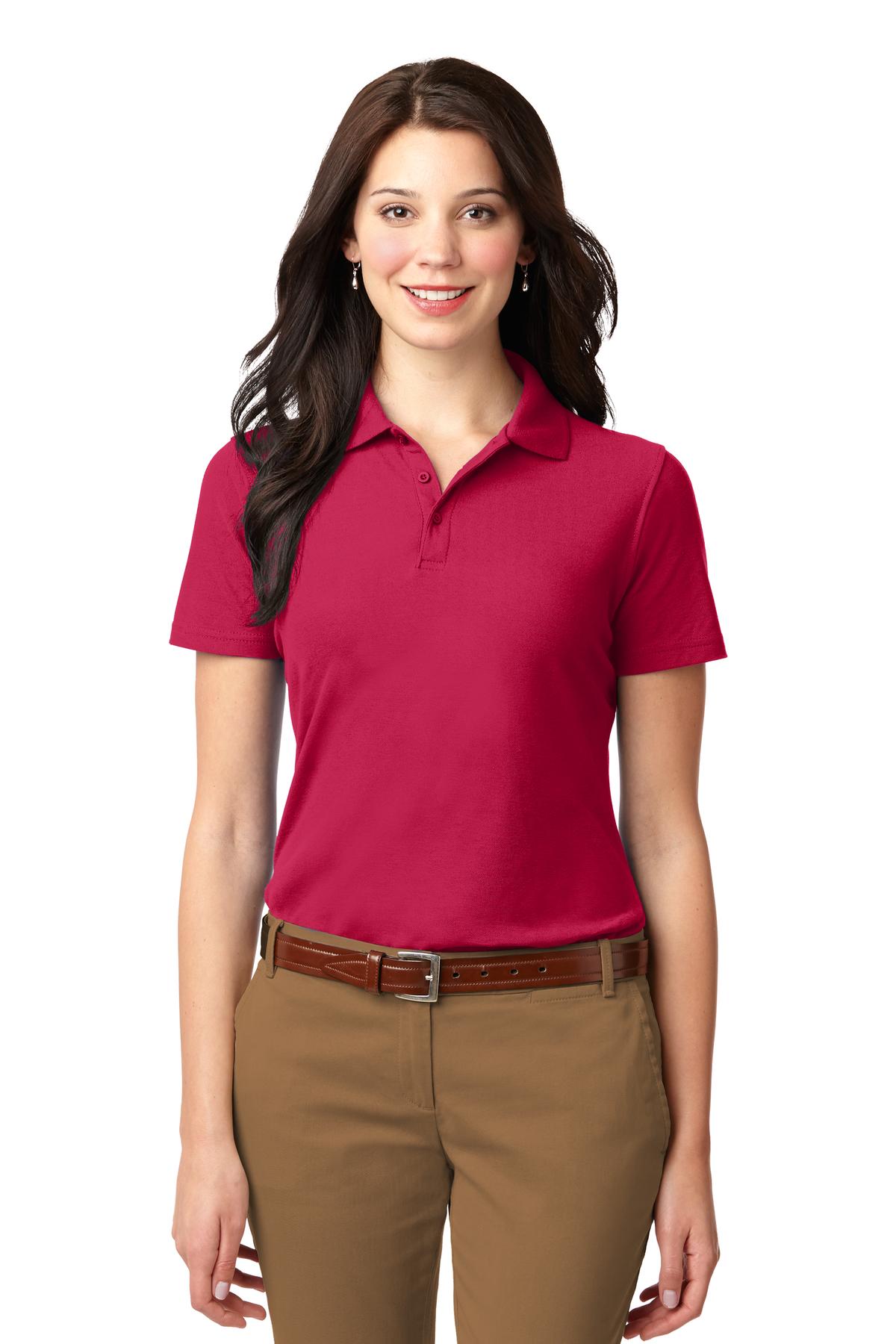 Port Authority ® Ladies Stain-Resistant Polo. L510
