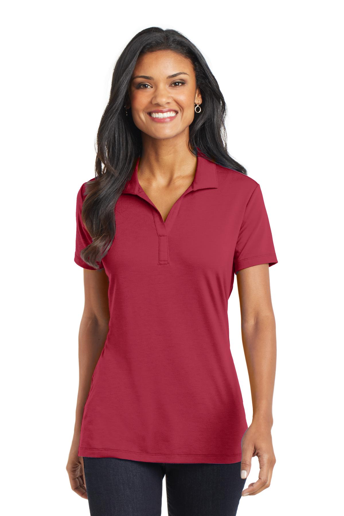 Port Authority® Ladies Cotton Touch„¢ Performance Polo. L568