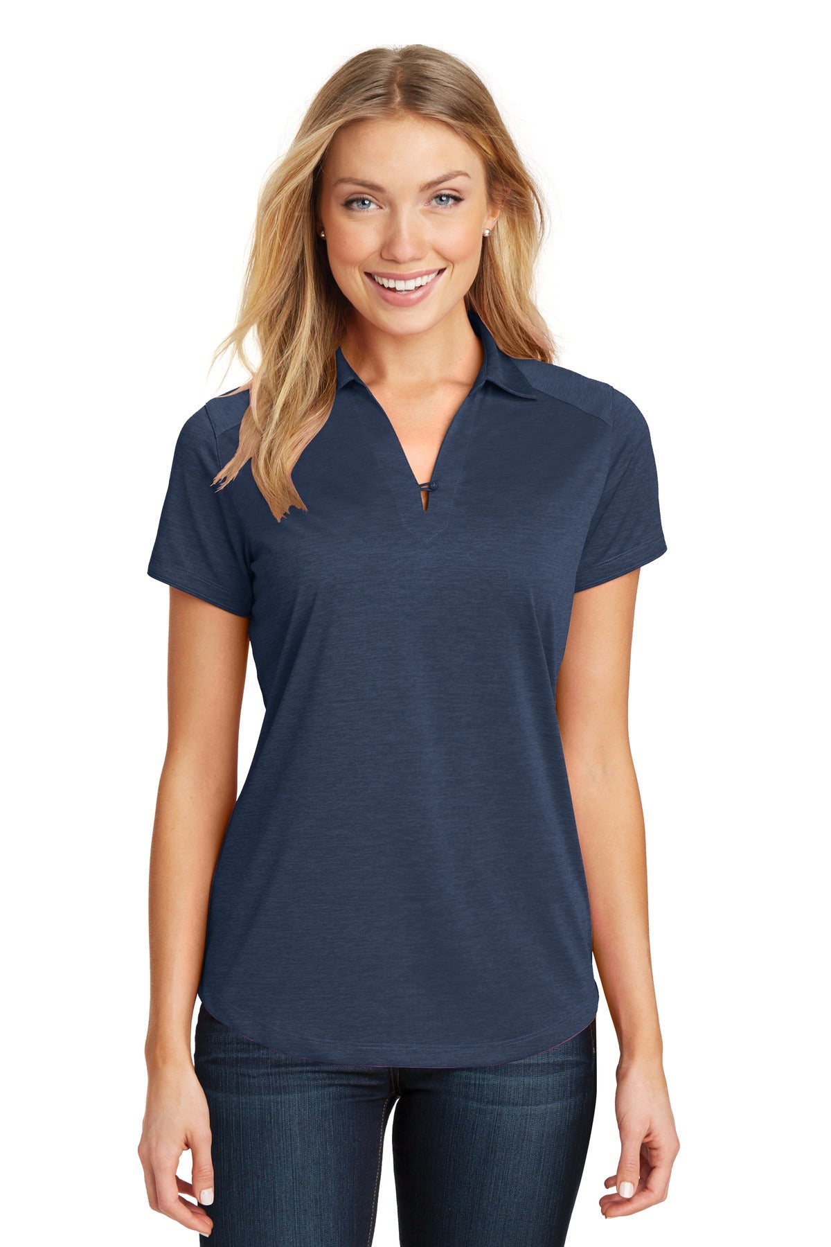 Port Authority ® Ladies Digi Heather Performance Polo. L574