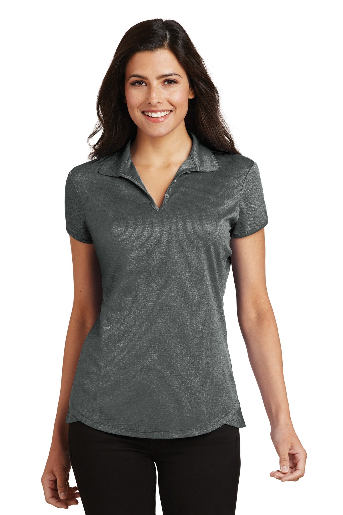Port Authority ® Ladies Trace Heather Polo. L576