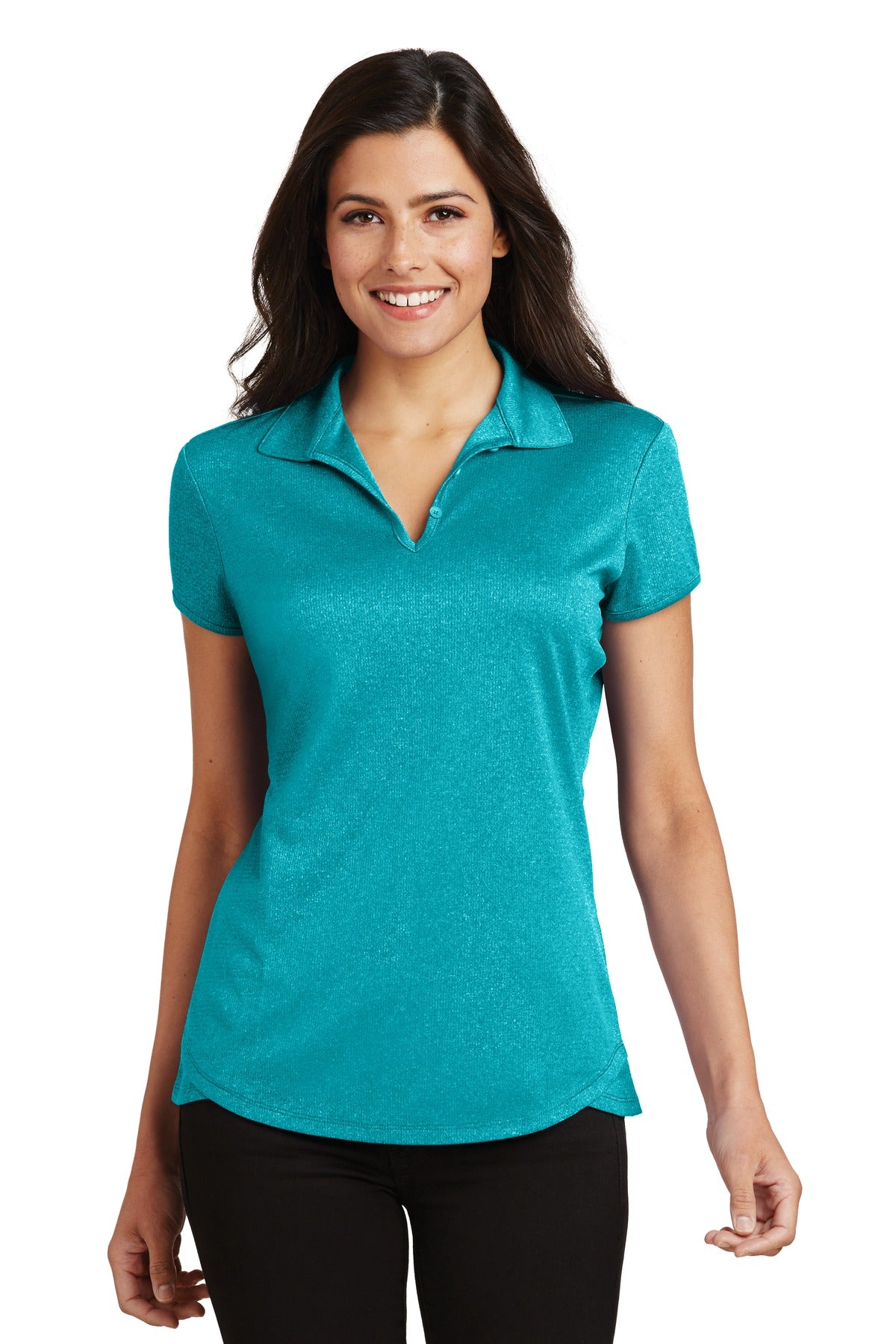 Port Authority ® Ladies Trace Heather Polo. L576