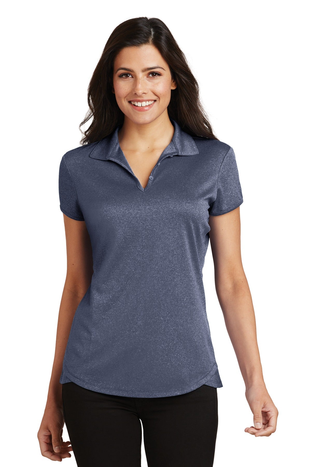 Port Authority ® Ladies Trace Heather Polo. L576