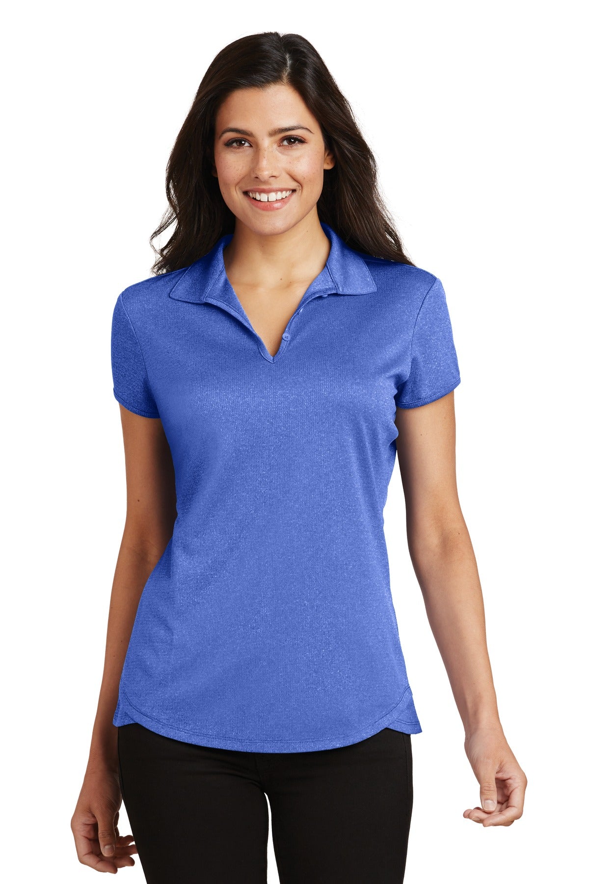 Port Authority ® Ladies Trace Heather Polo. L576