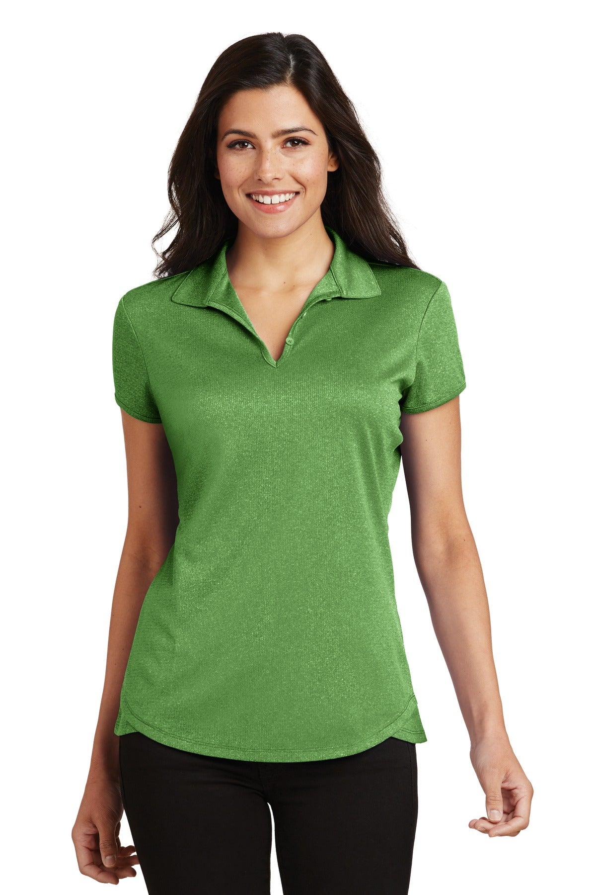 Port Authority ® Ladies Trace Heather Polo. L576