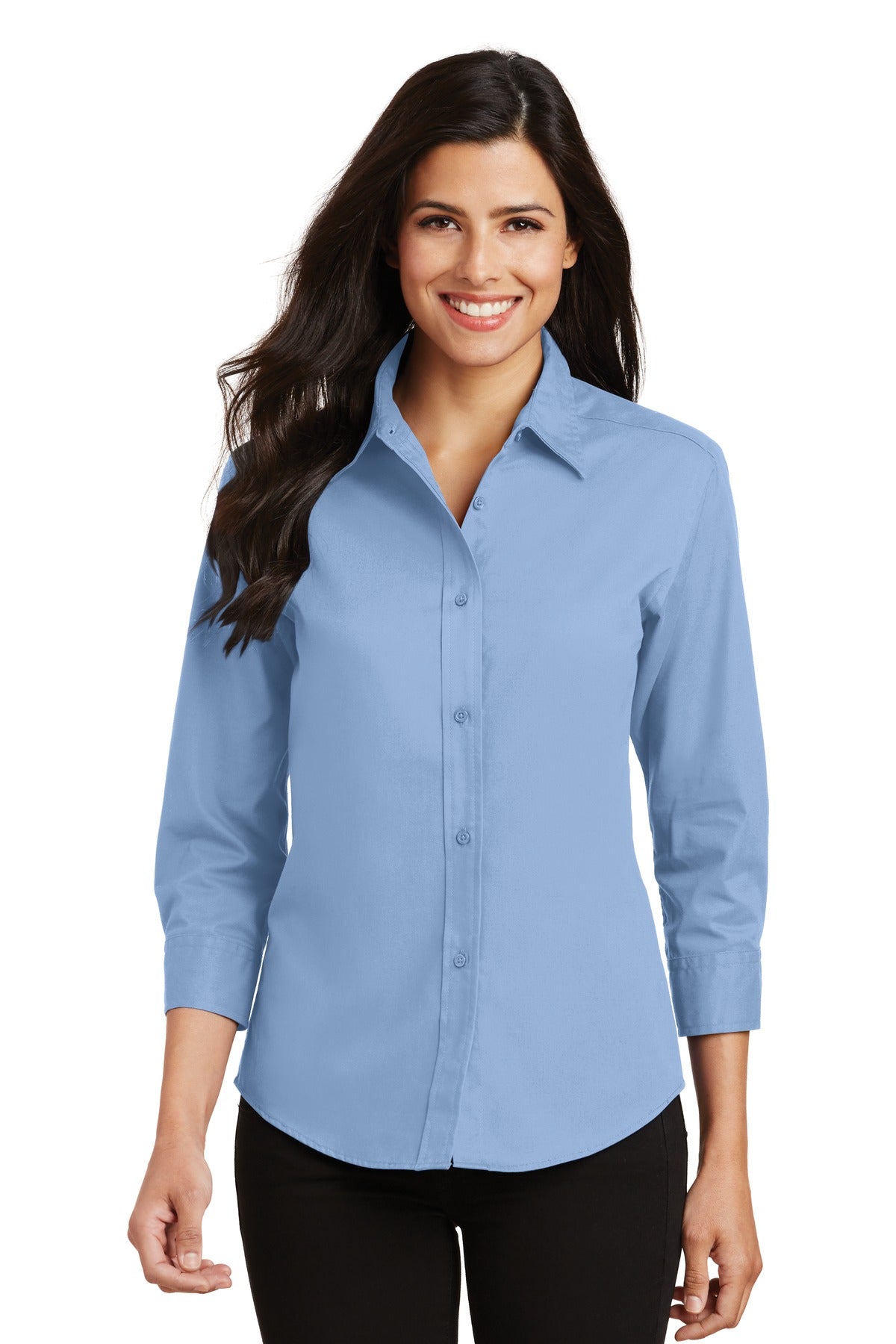 Port Authority ® Ladies 3/4-Sleeve Easy Care Shirt. L612