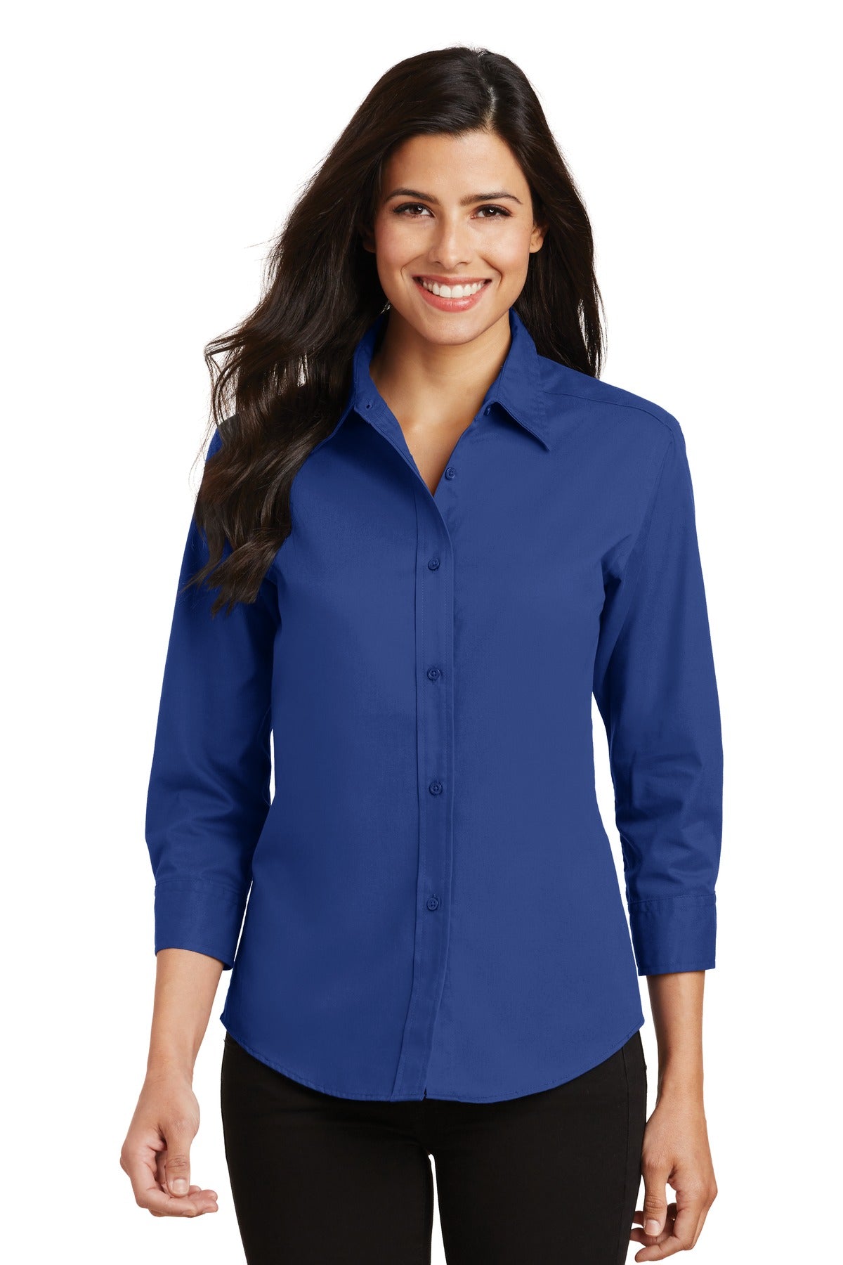 Port Authority ® Ladies 3/4-Sleeve Easy Care Shirt. L612