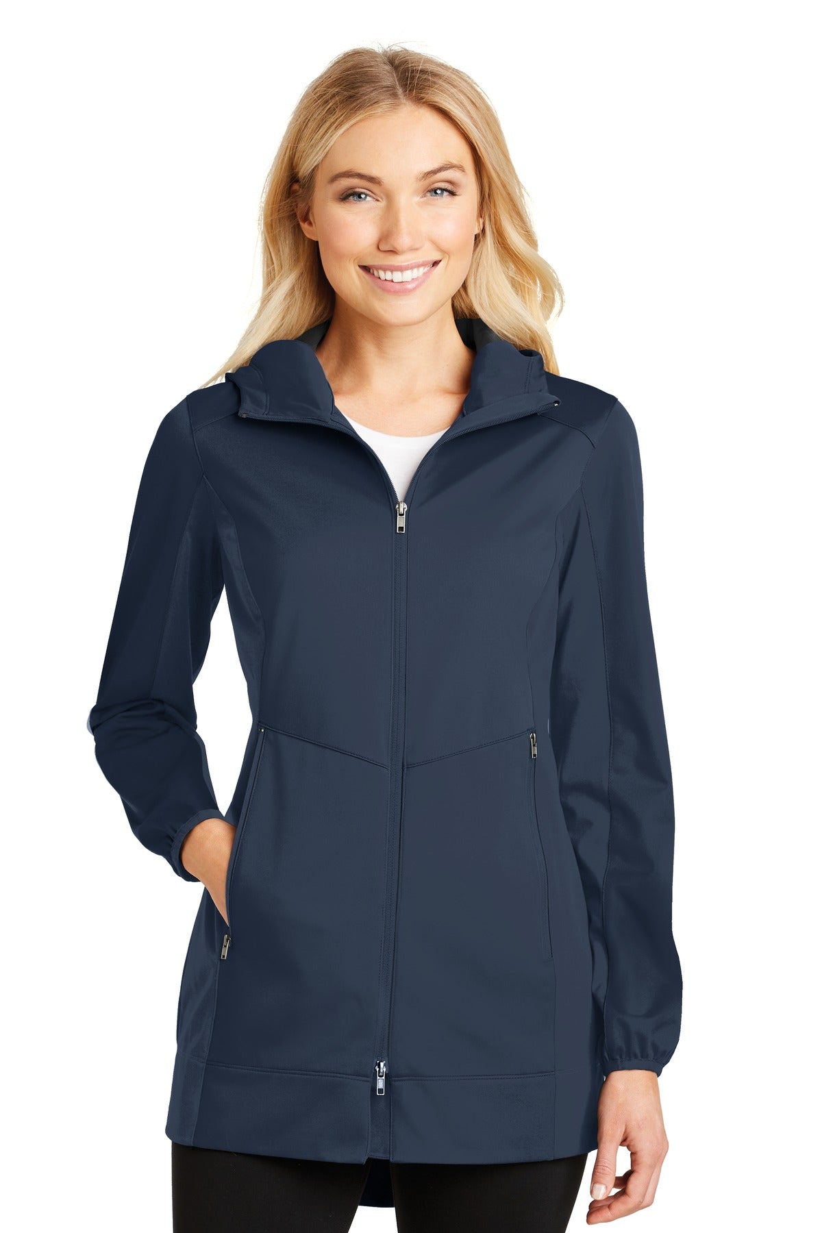 Port Authority ® Ladies Active Hooded Soft Shell Jacket. L719