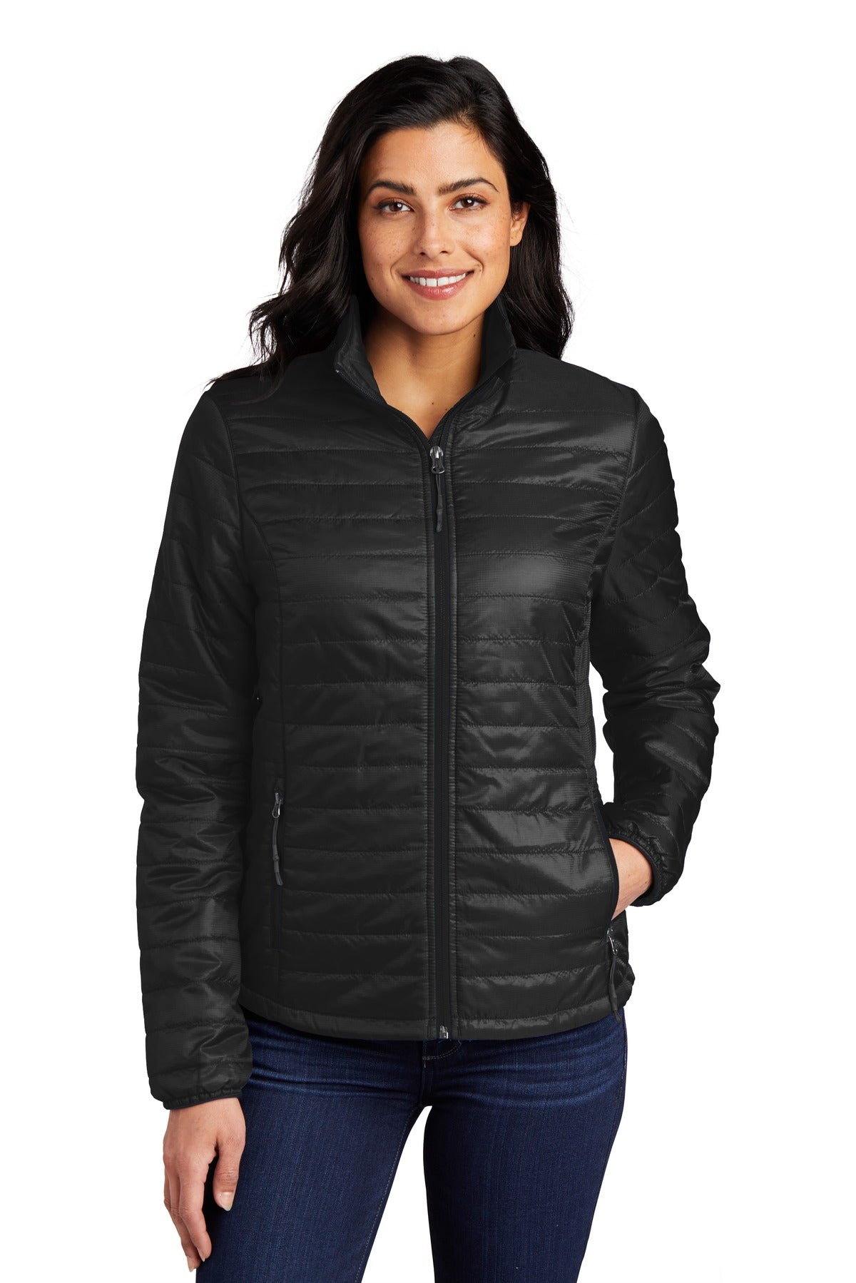 Port Authority  ®Ladies Packable Puffy Jacket L850