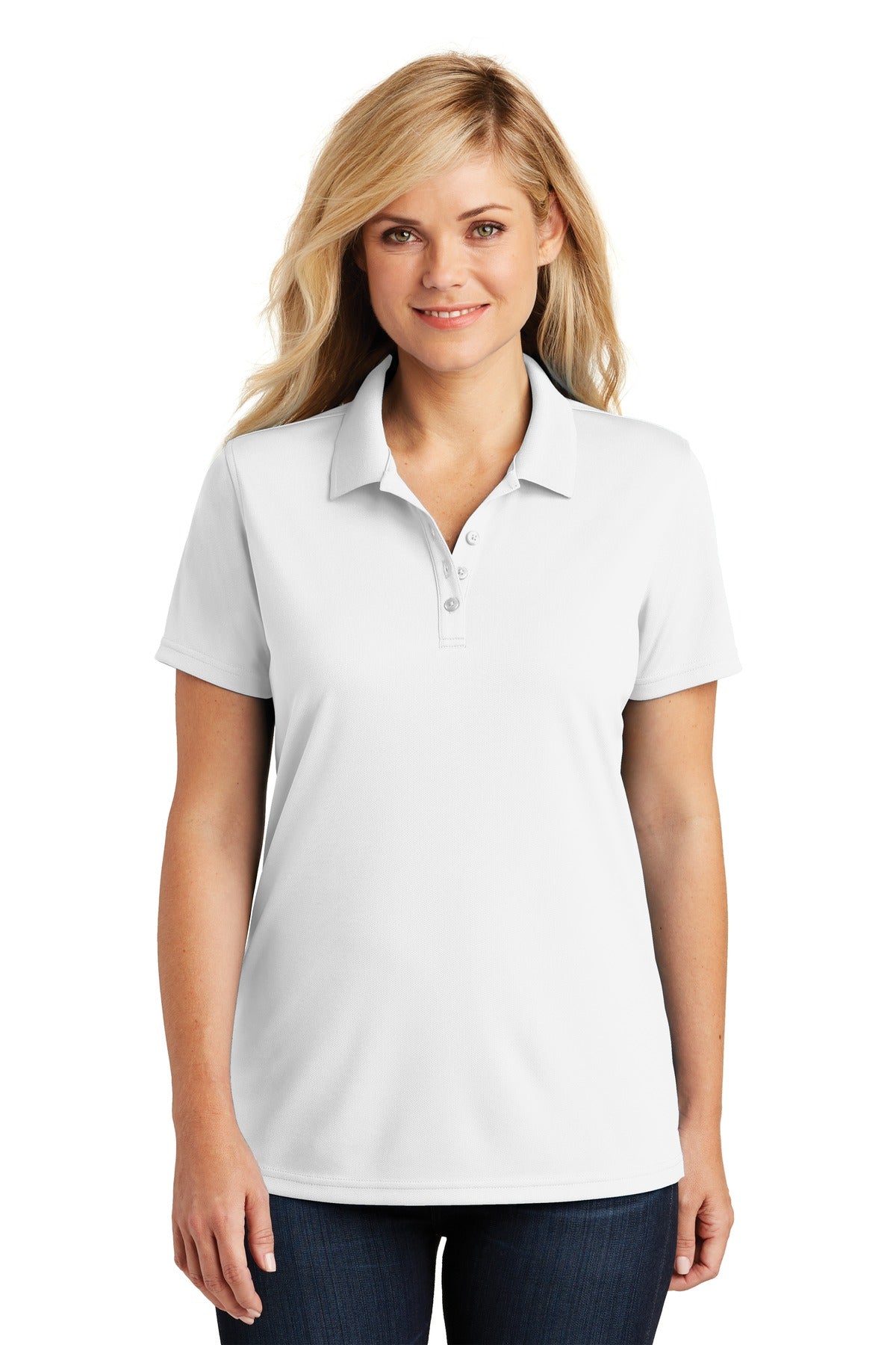 Port Authority® Ladies Dry Zone® UV Micro-Mesh Polo. LK110