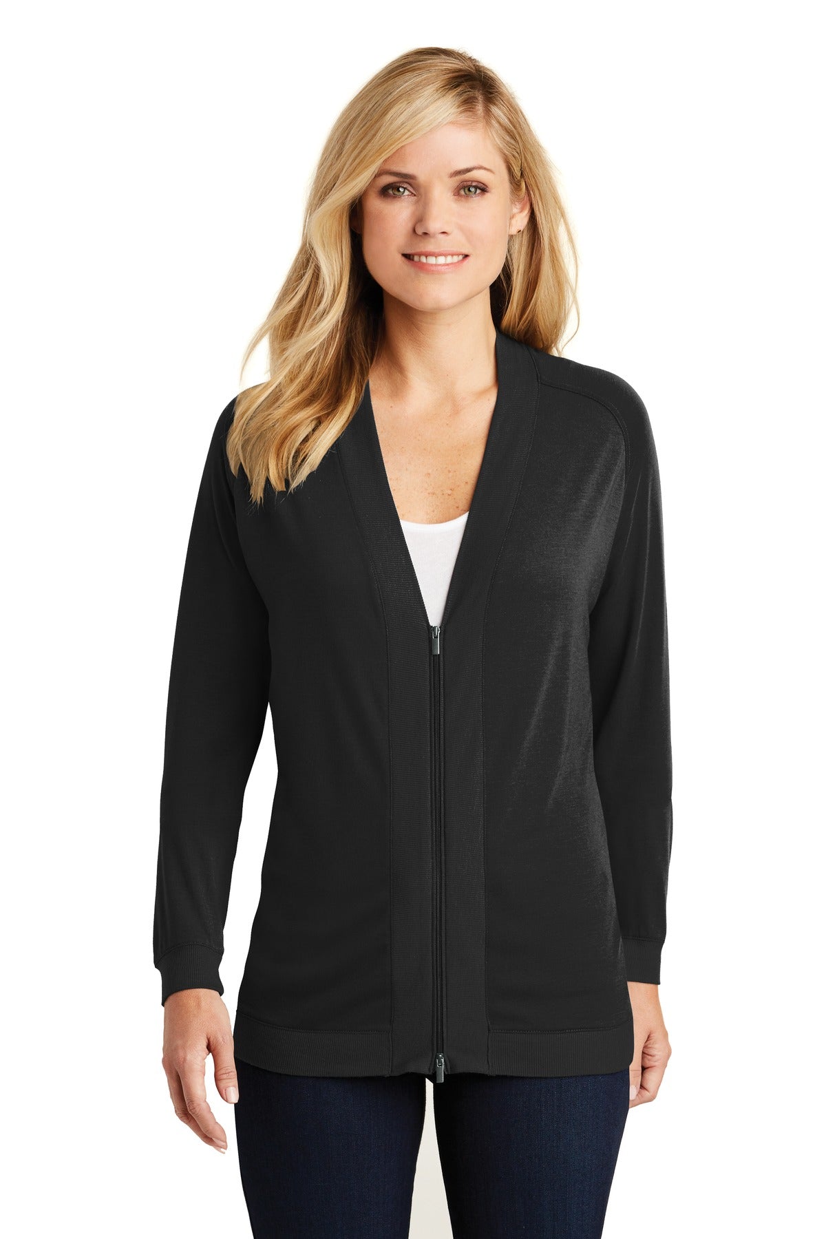Port Authority ® Ladies Concept Bomber Cardigan. LK5431