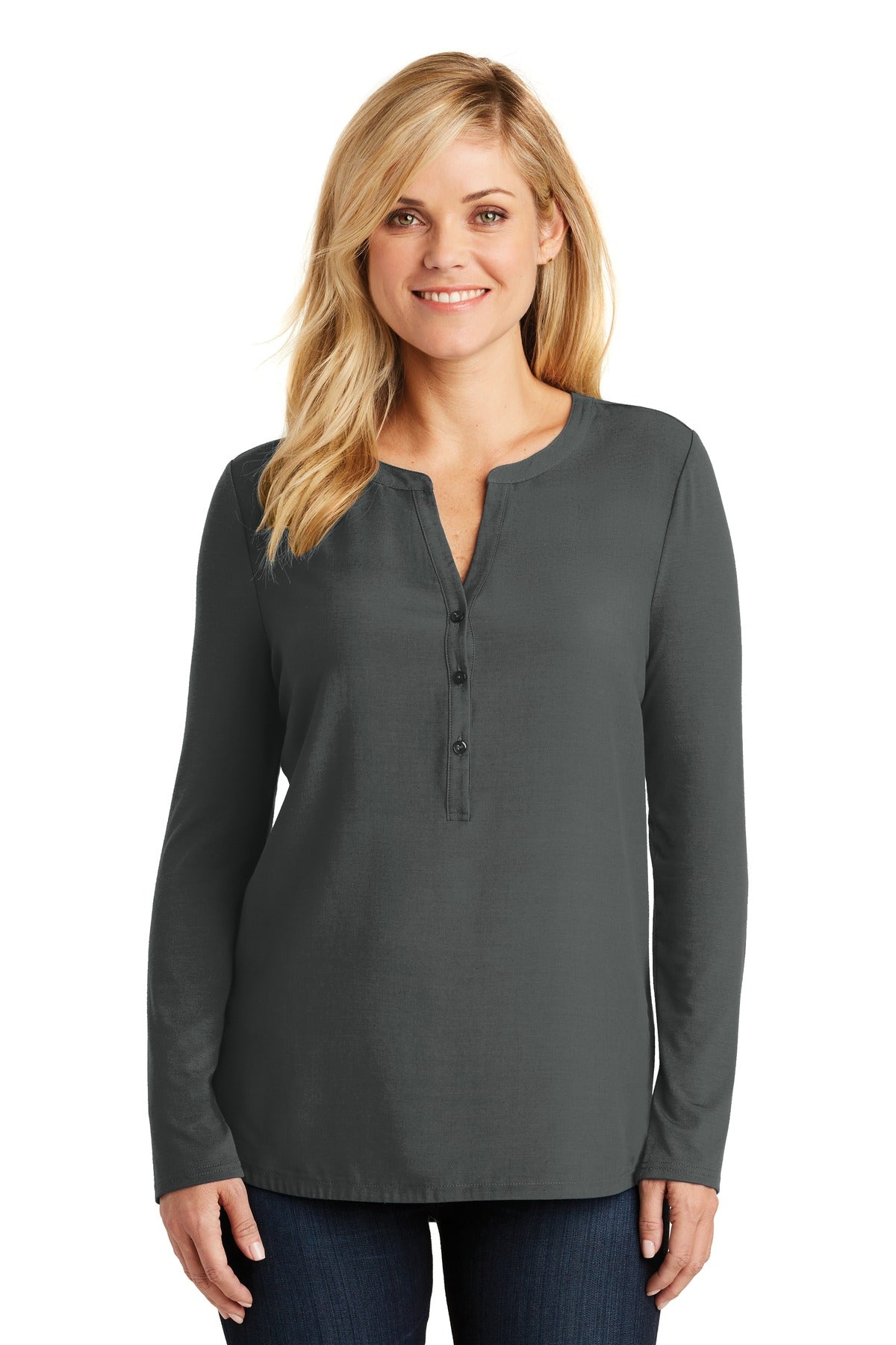 Port Authority ® Ladies Concept Henley Tunic. LK5432