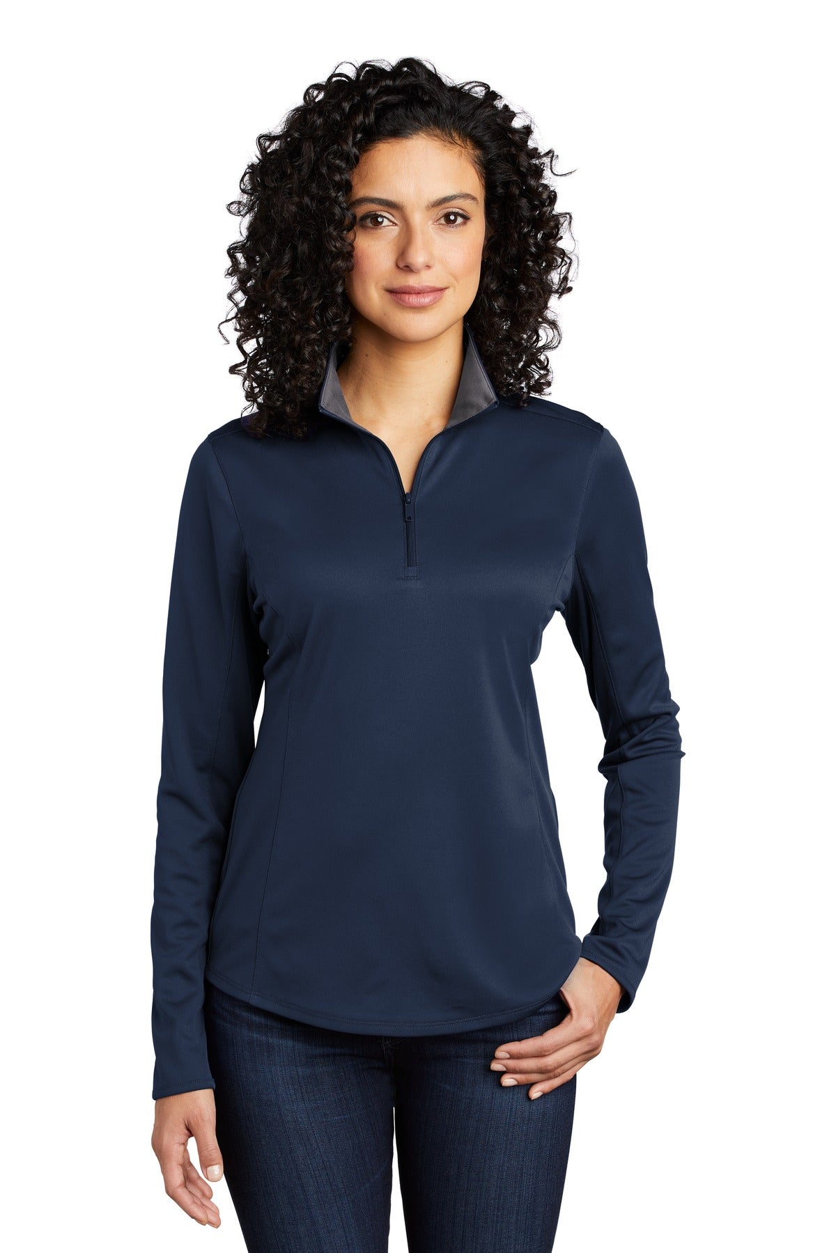 Port Authority  ® Ladies Silk Touch  „¢ Performance 1/4-Zip LK584