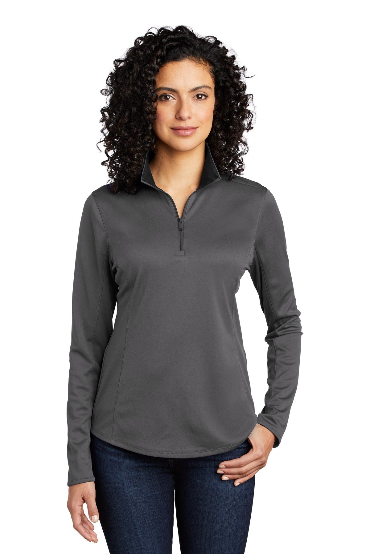 Port Authority  ® Ladies Silk Touch  „¢ Performance 1/4-Zip LK584