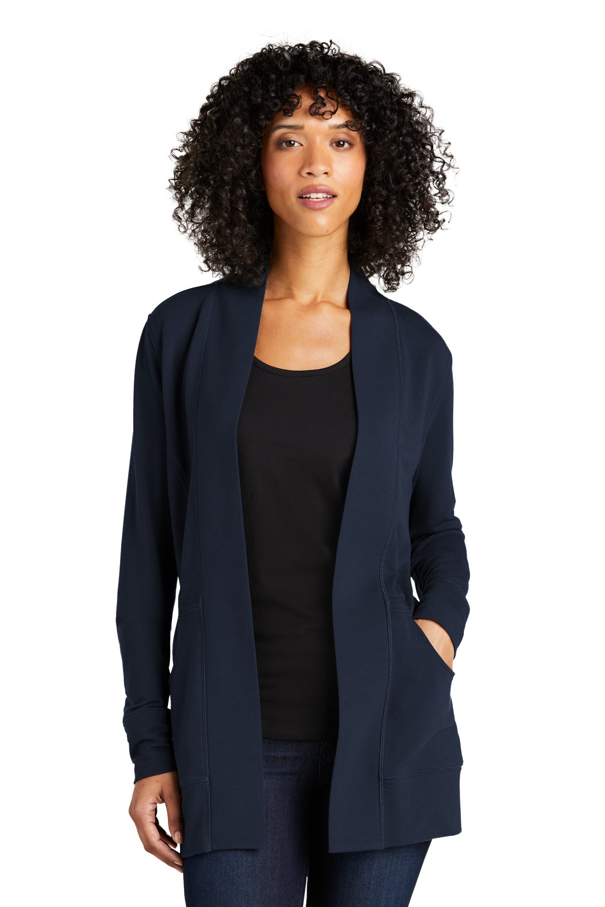 Port Authority ® Ladies Microterry Cardigan LK825