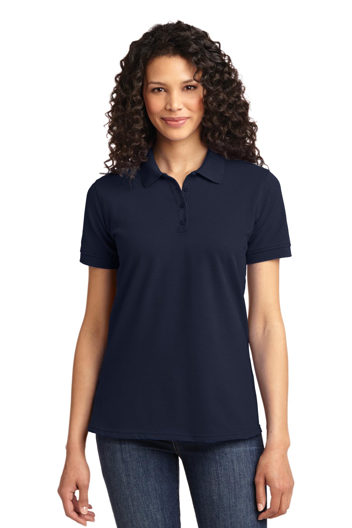 Port & Company ® Ladies Core Blend Pique Polo. LKP155