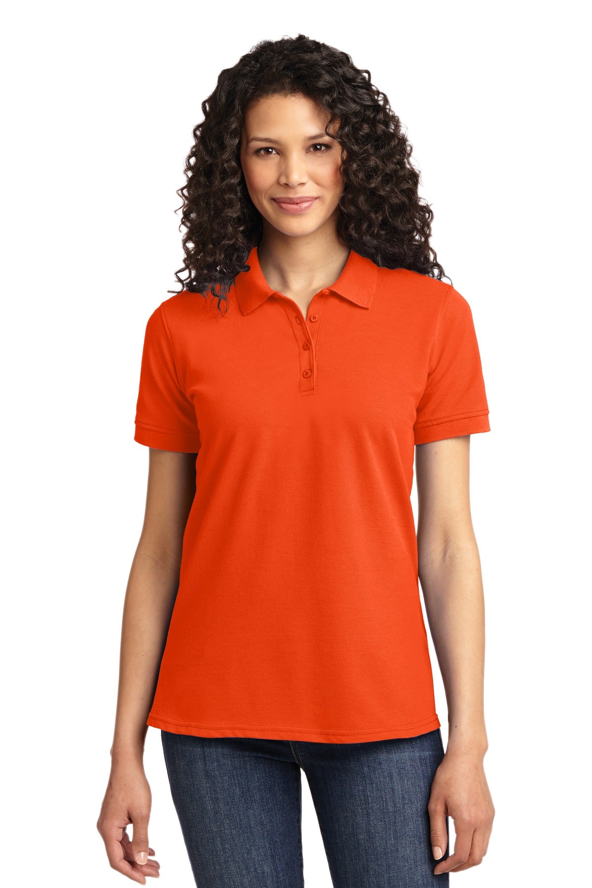 Port & Company ® Ladies Core Blend Pique Polo. LKP155