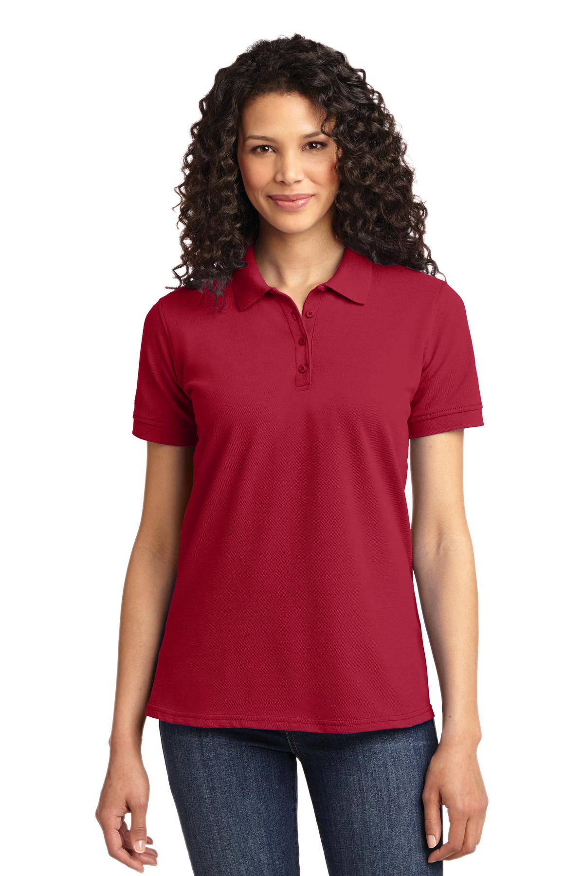 Port & Company ® Ladies Core Blend Pique Polo. LKP155