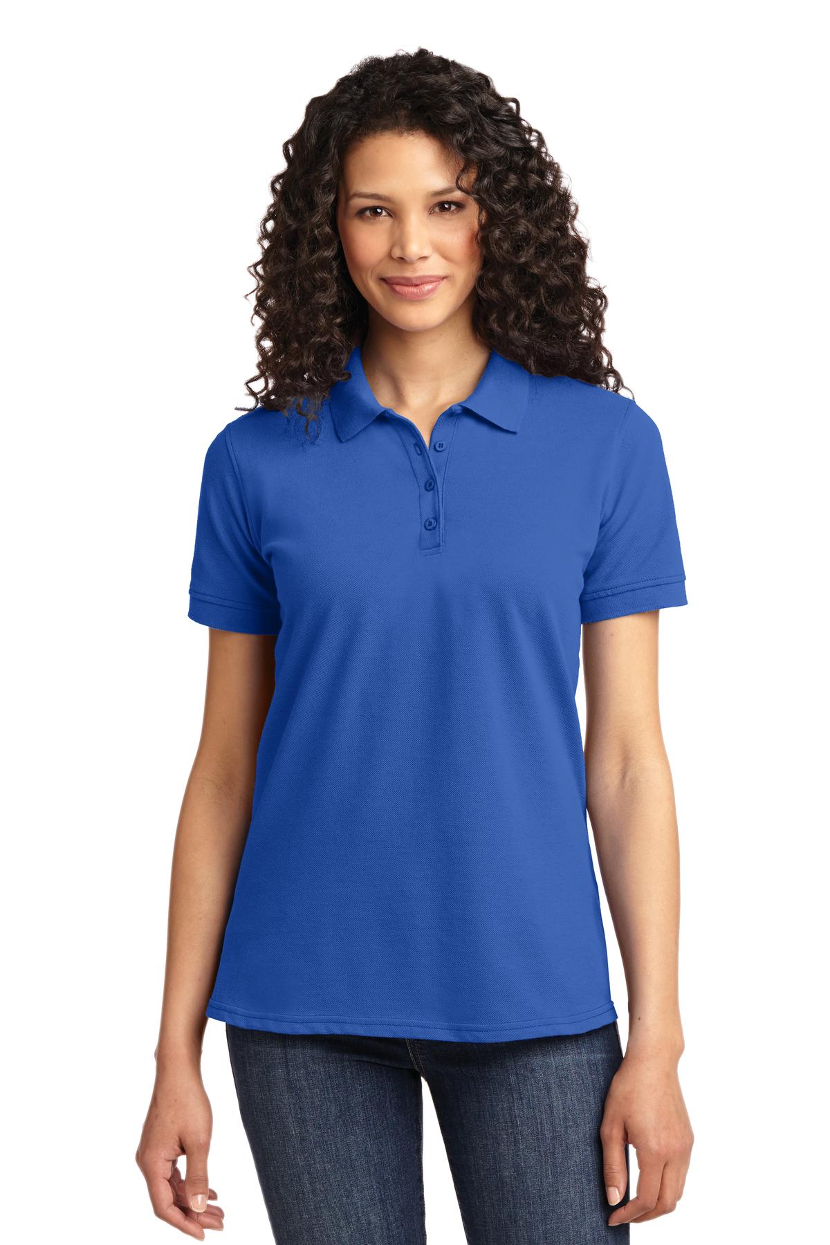 Port & Company ® Ladies Core Blend Pique Polo. LKP155