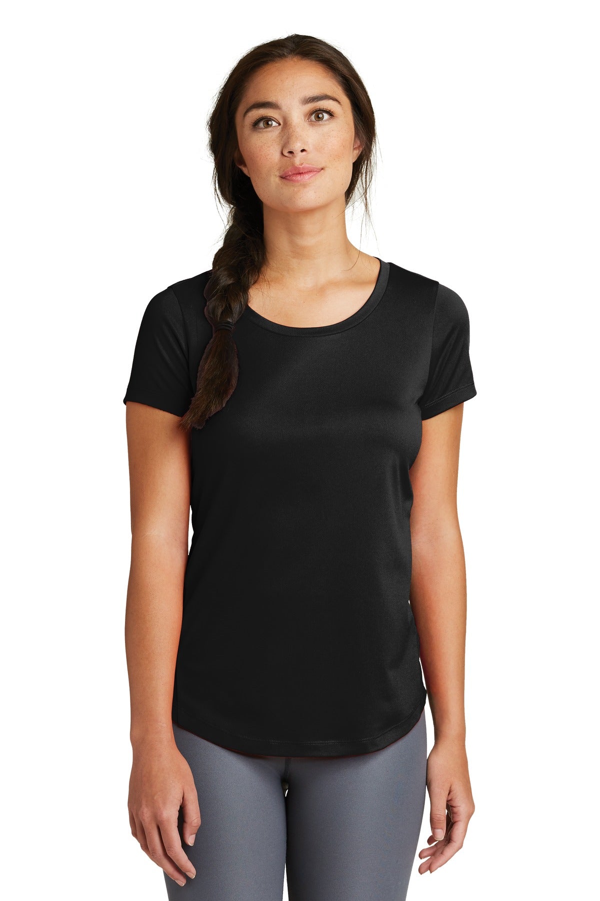 New Era  ® Ladies Series Performance Scoop Tee. LNEA200