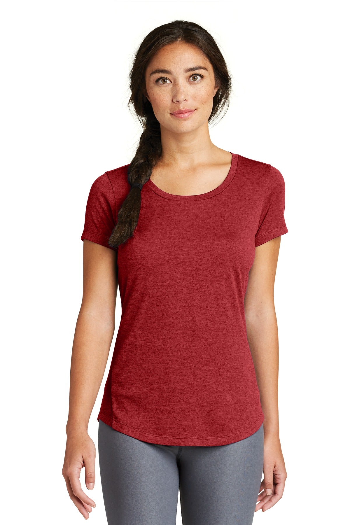 New Era  ® Ladies Series Performance Scoop Tee. LNEA200