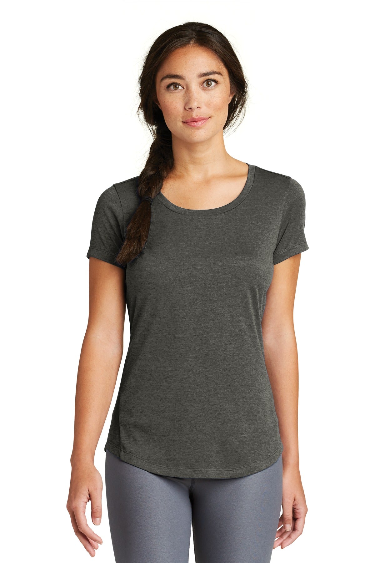 New Era  ® Ladies Series Performance Scoop Tee. LNEA200