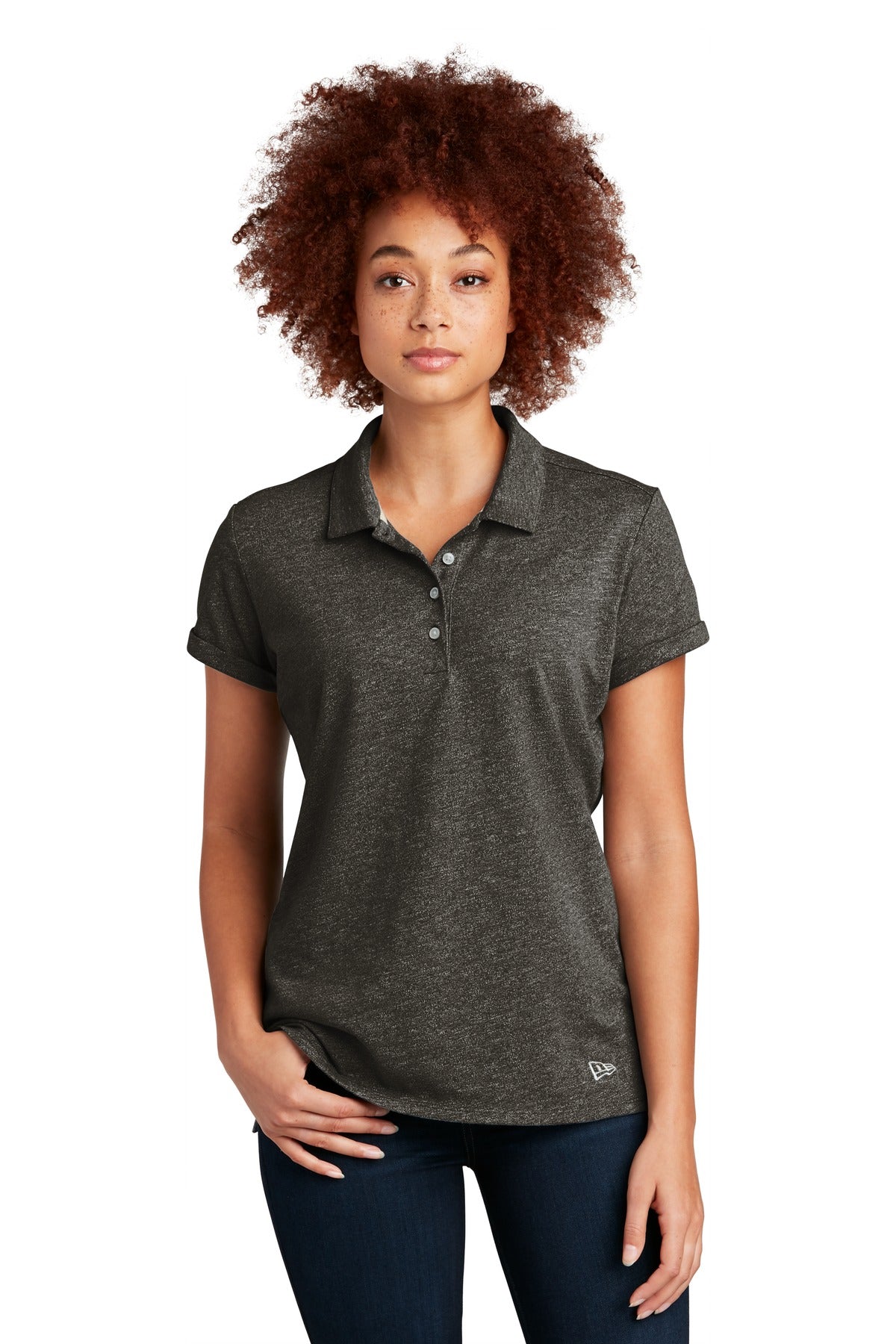 New Era  ® Ladies Slub Twist Polo LNEA301