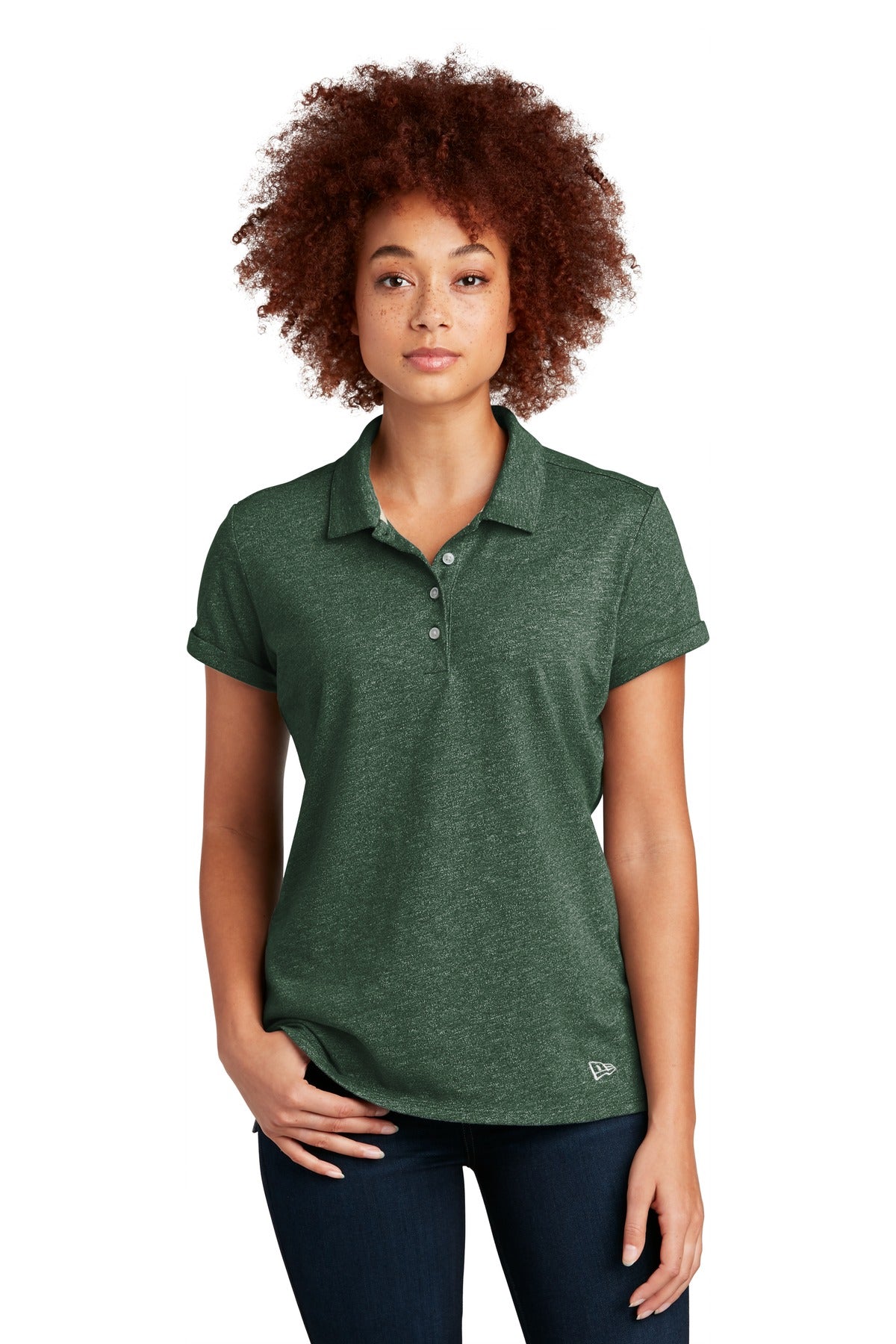 New Era  ® Ladies Slub Twist Polo LNEA301