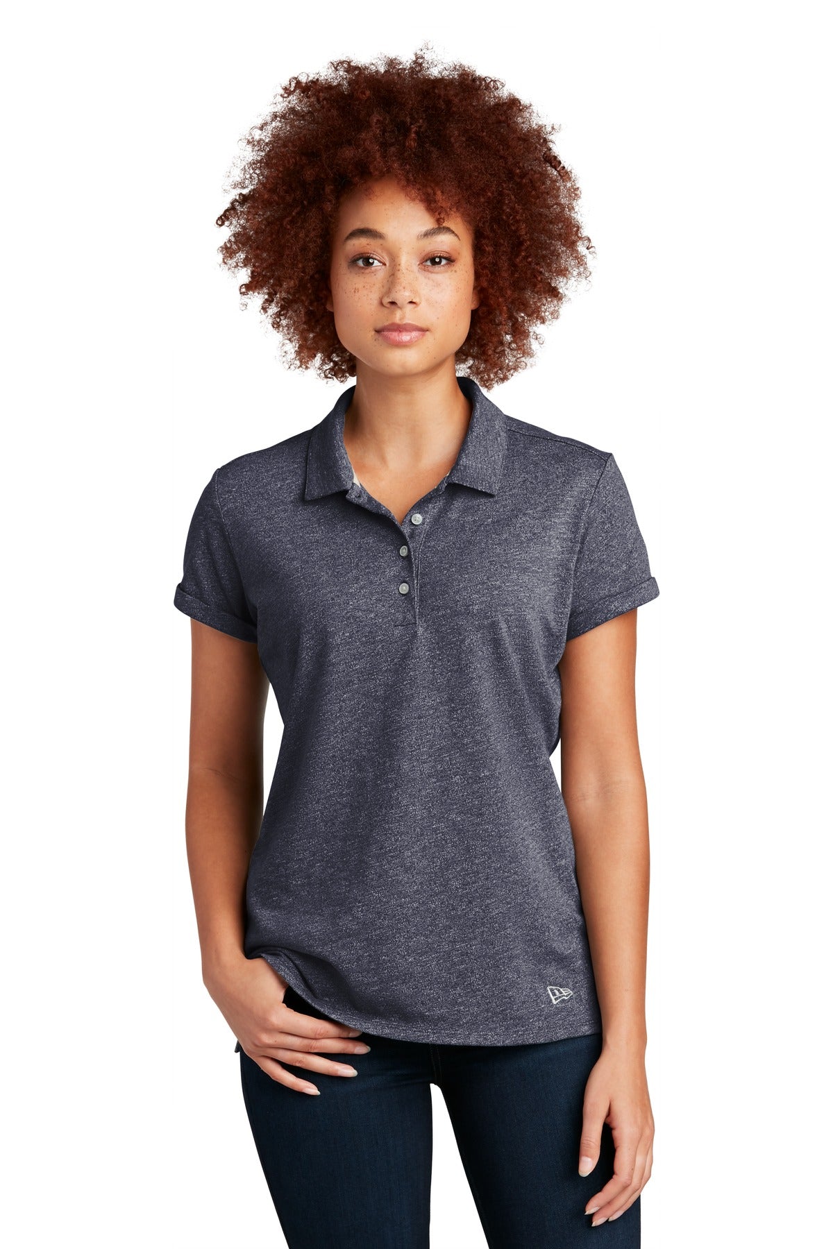 New Era  ® Ladies Slub Twist Polo LNEA301