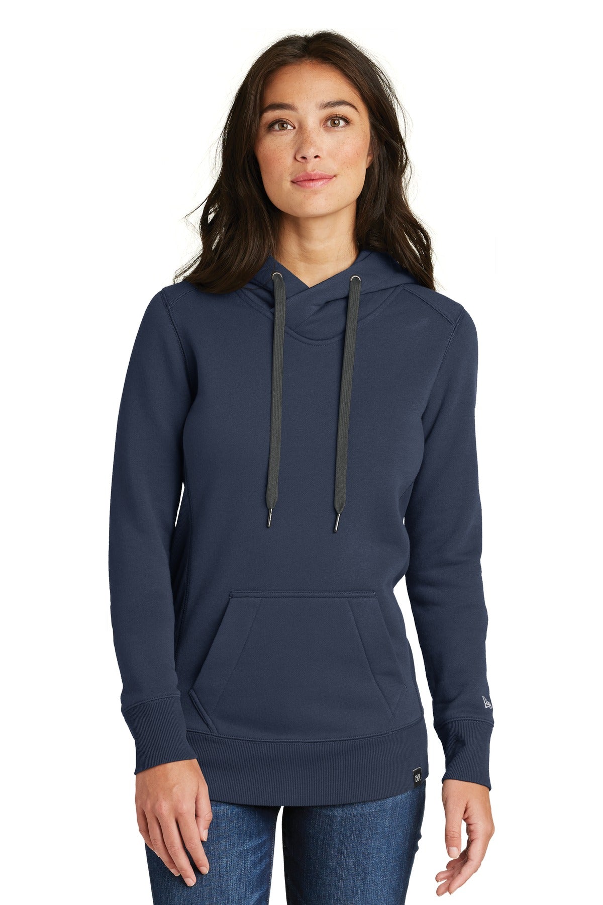 New Era  ® Ladies French Terry Pullover Hoodie. LNEA500