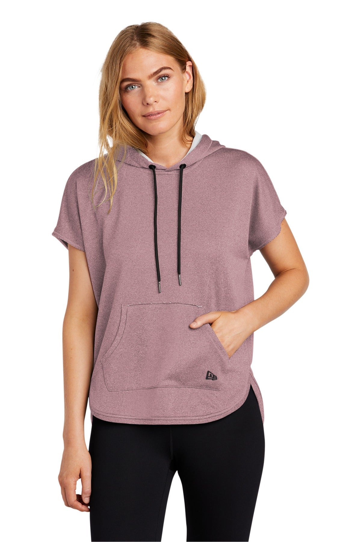 New Era  ® Ladies Performance Terry Short Sleeve Hoodie LNEA533