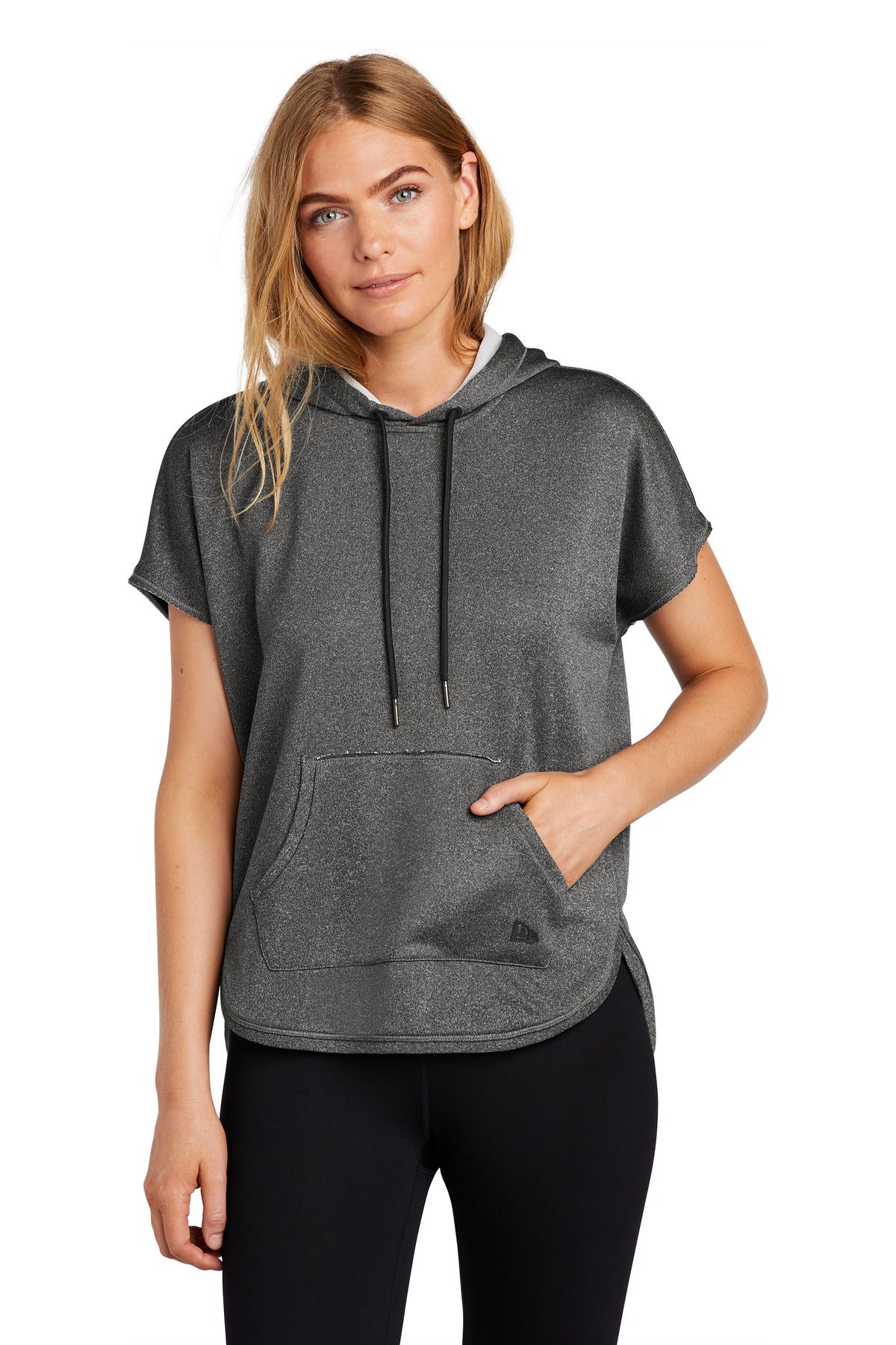 New Era  ® Ladies Performance Terry Short Sleeve Hoodie LNEA533