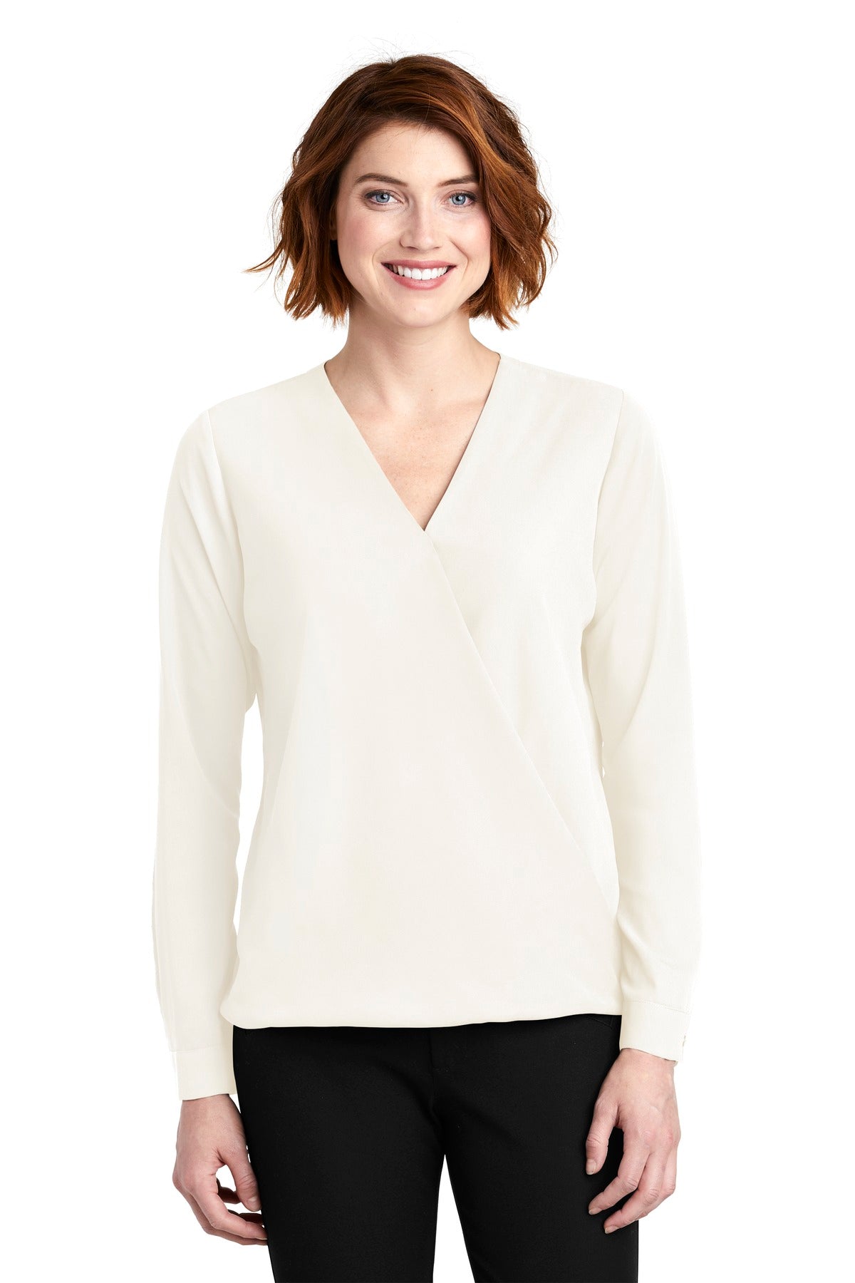 Port Authority  ® Ladies Wrap Blouse. LW702
