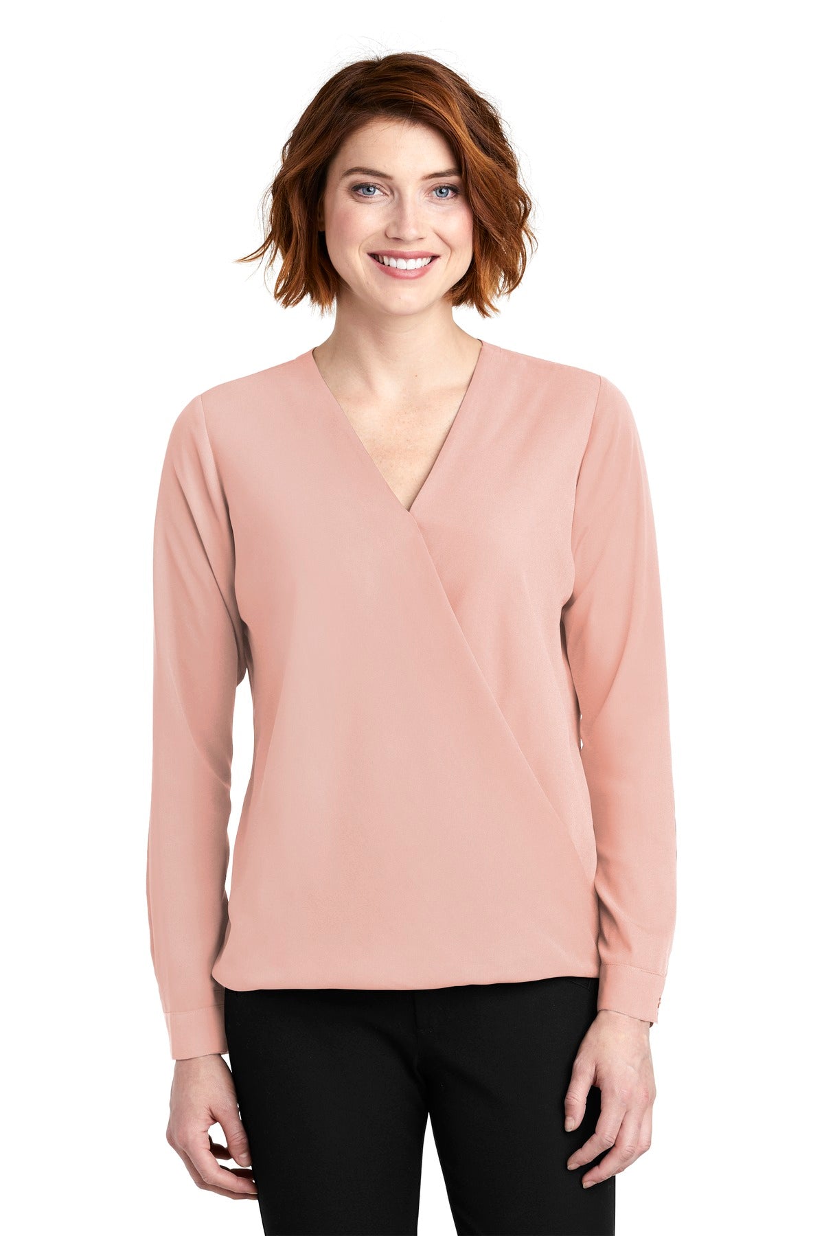 Port Authority  ® Ladies Wrap Blouse. LW702