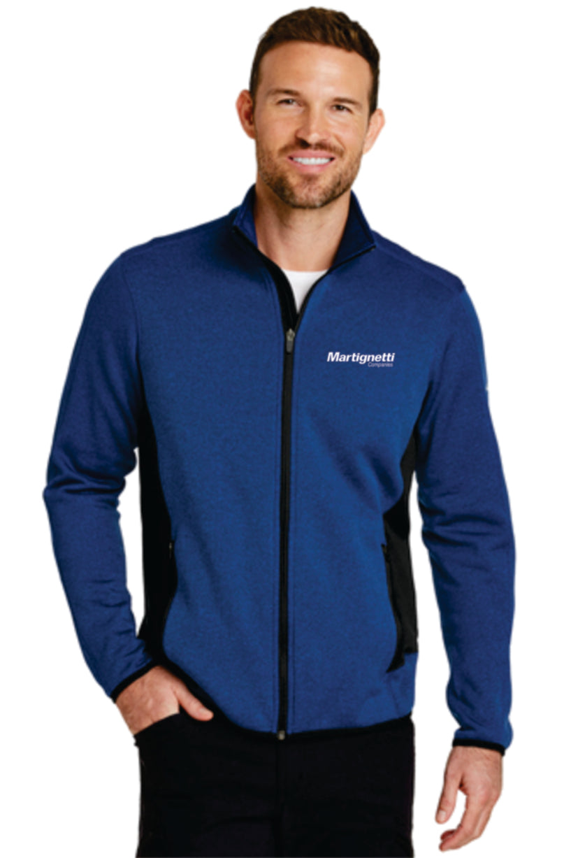 ESP Eddie Bauer Full Zip Heather Stretch Fleece Jacket