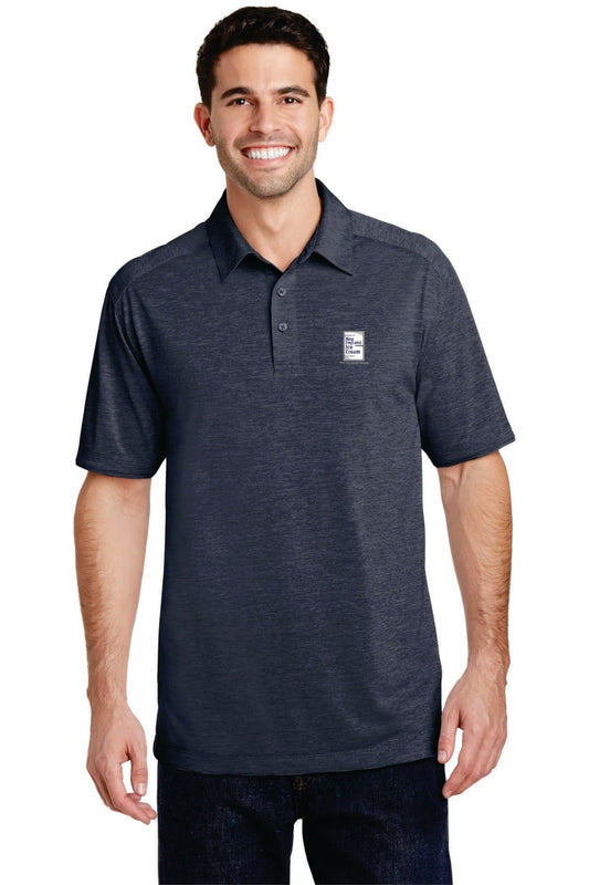 PA Digi Heather Performance Polo. NEIC-K574