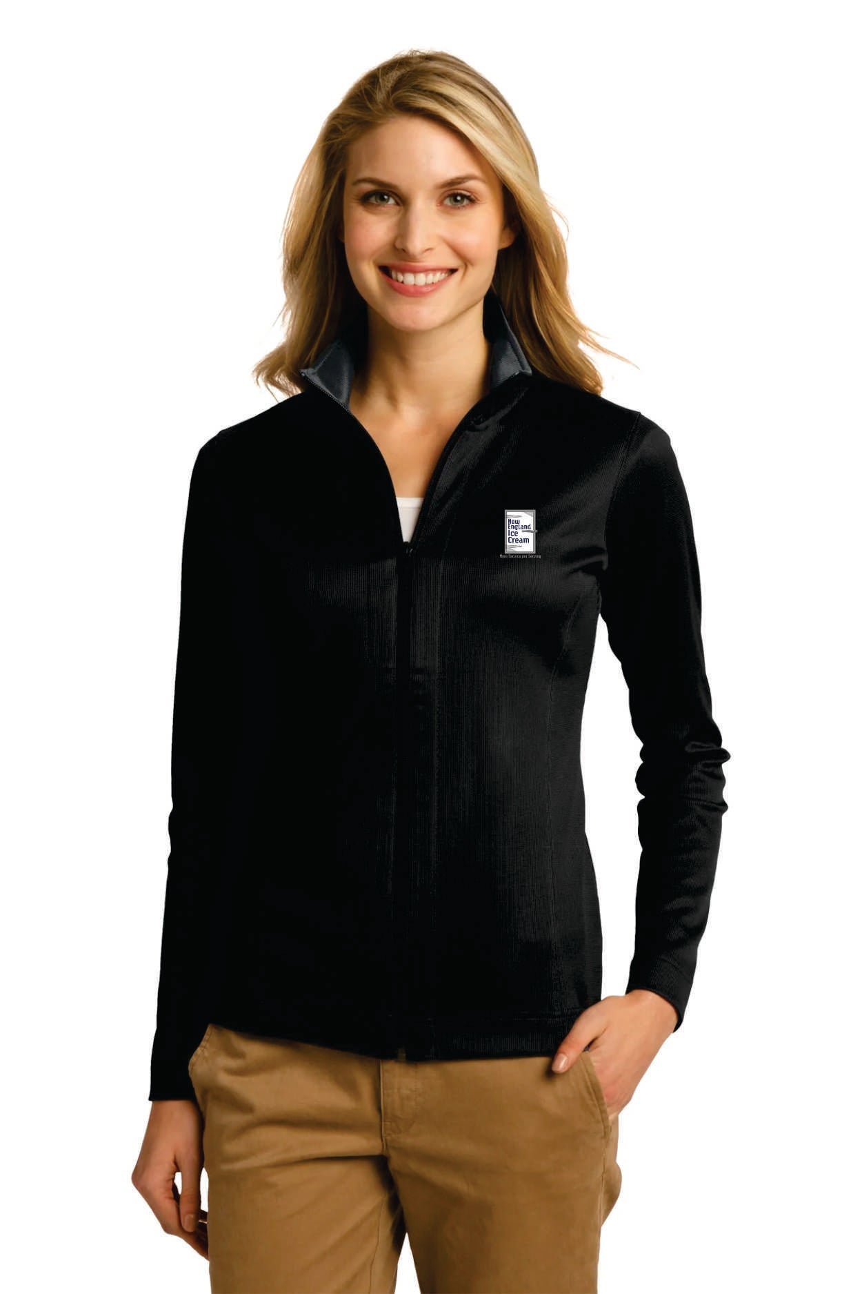 PA « Ladies Vertical Texture Full-Zip Jacket. L805