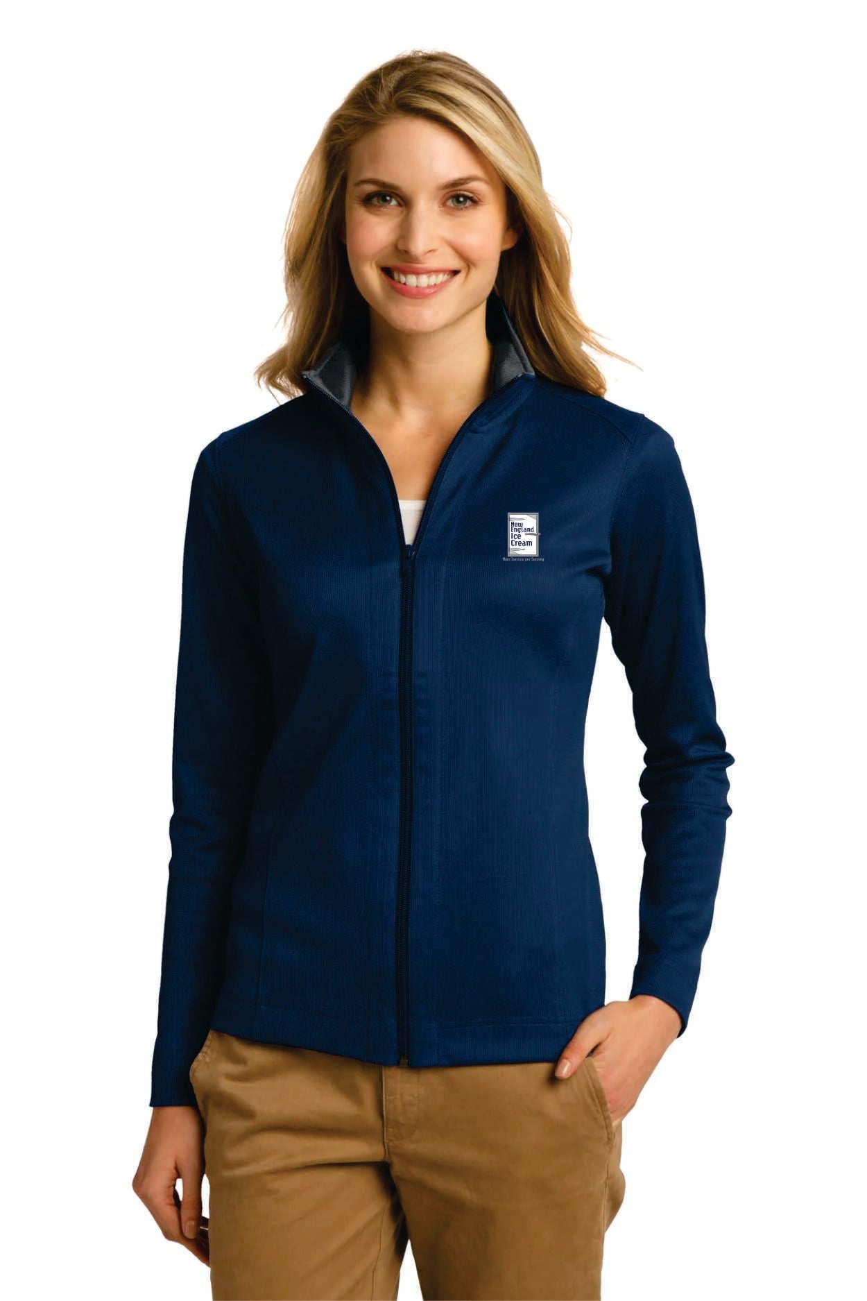 PA « Ladies Vertical Texture Full-Zip Jacket. L805