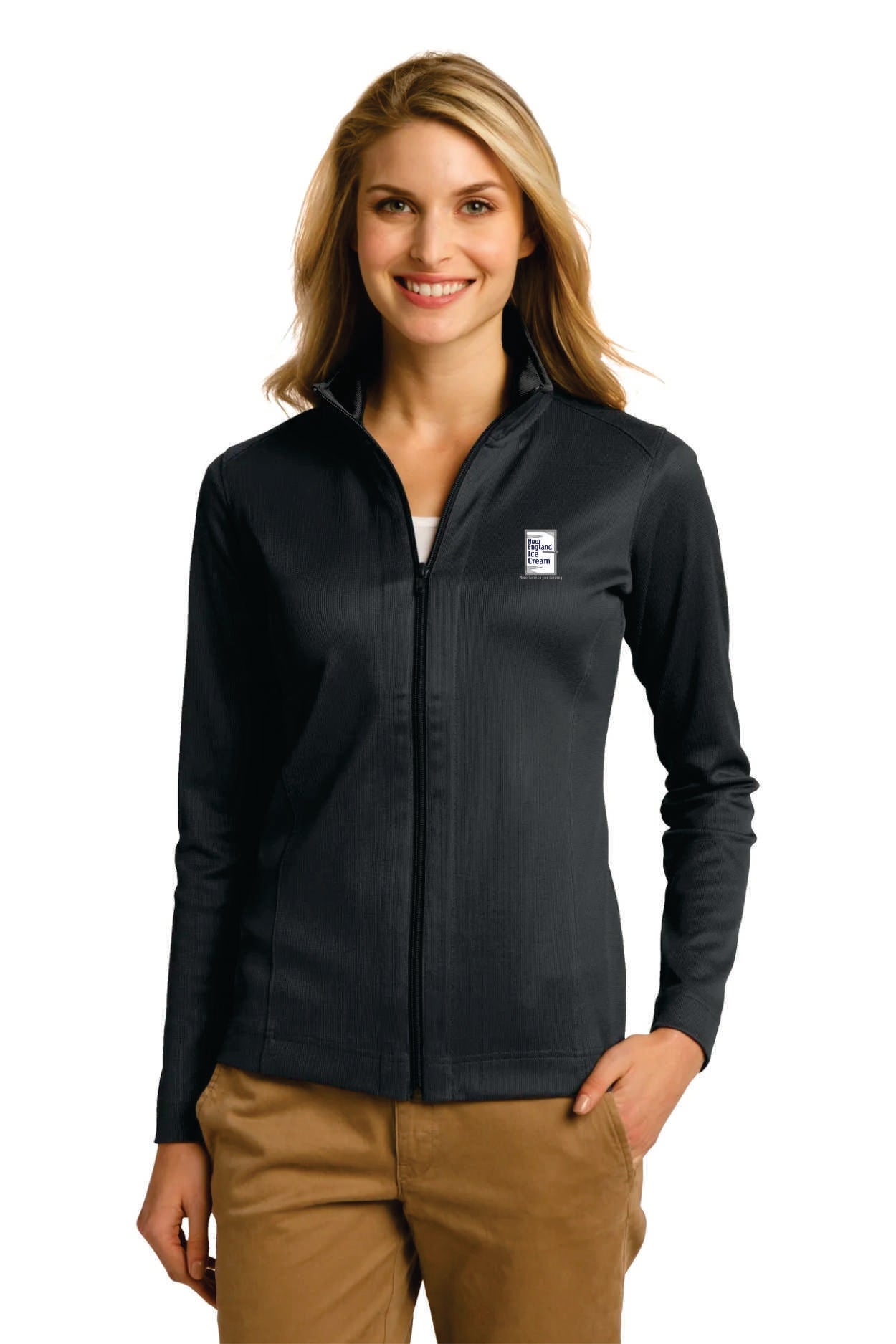 PA « Ladies Vertical Texture Full-Zip Jacket. L805